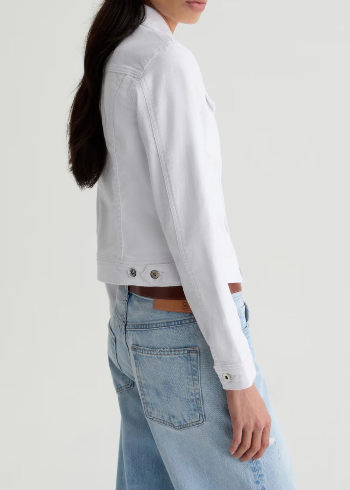 AG Robyn Denim Jacket - White
