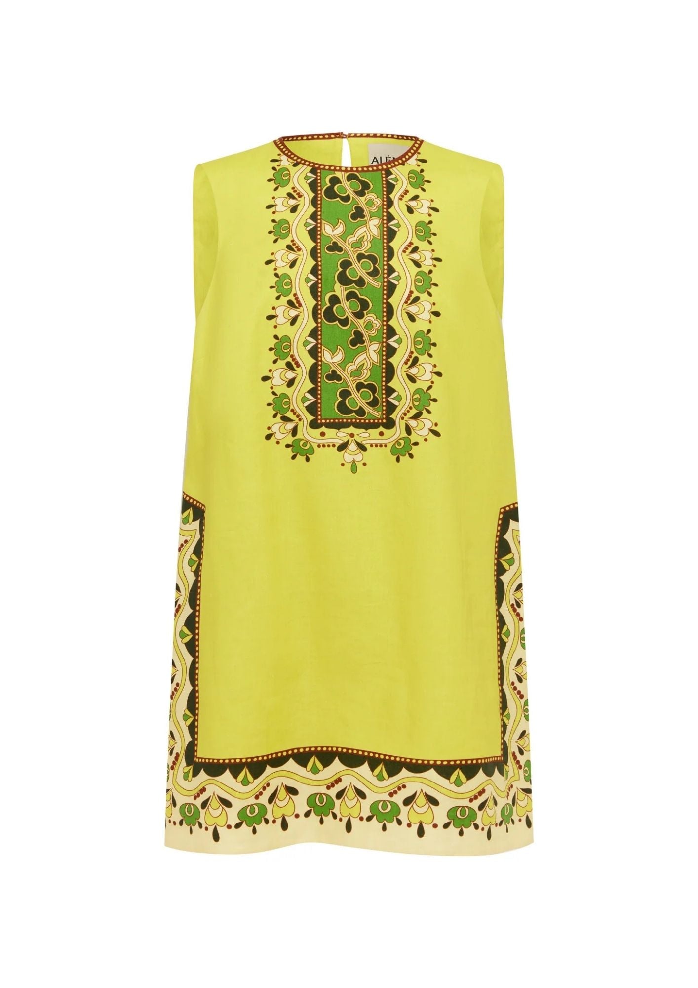 ALEMAIS Bridgette Mini Dress - Citrus