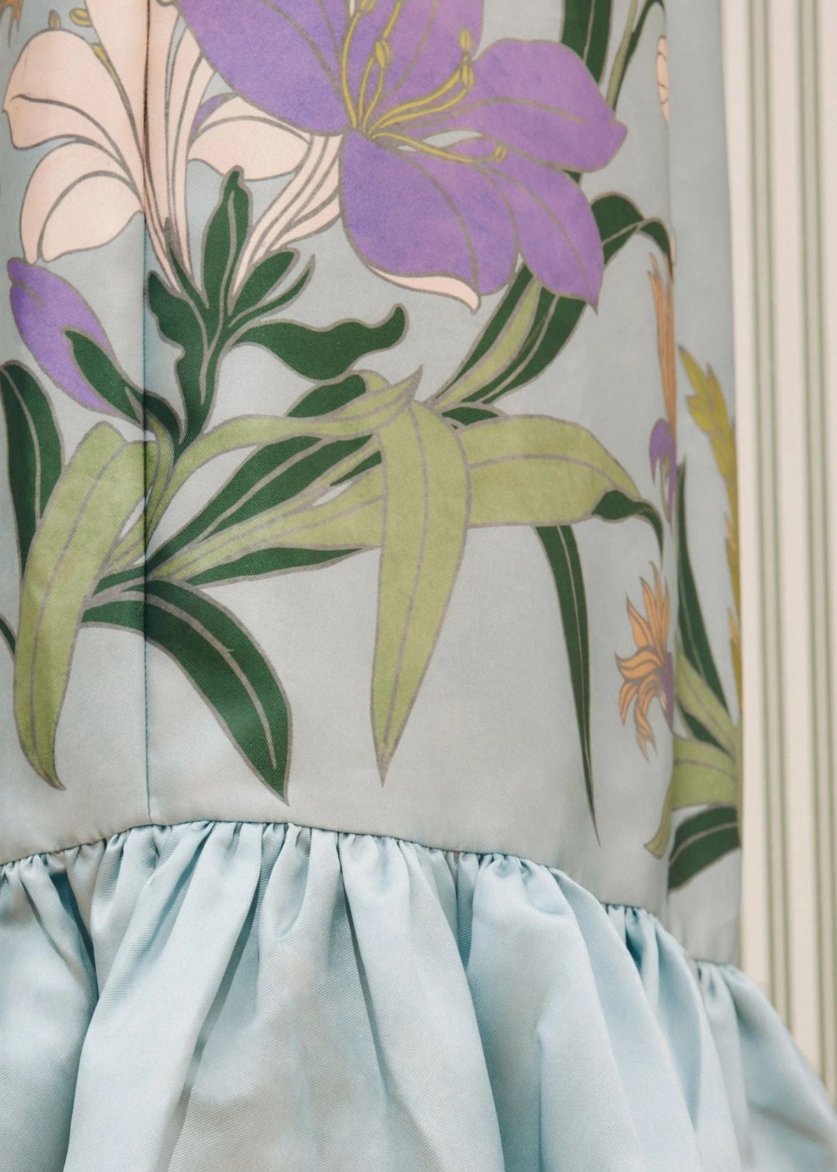 ALEMAIS Alfie Midi Dress - Ice Blue