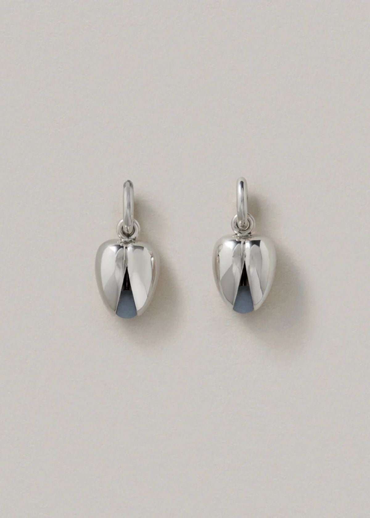 ANNIKA INEZ Open Pod Earring - Silver & Angelite