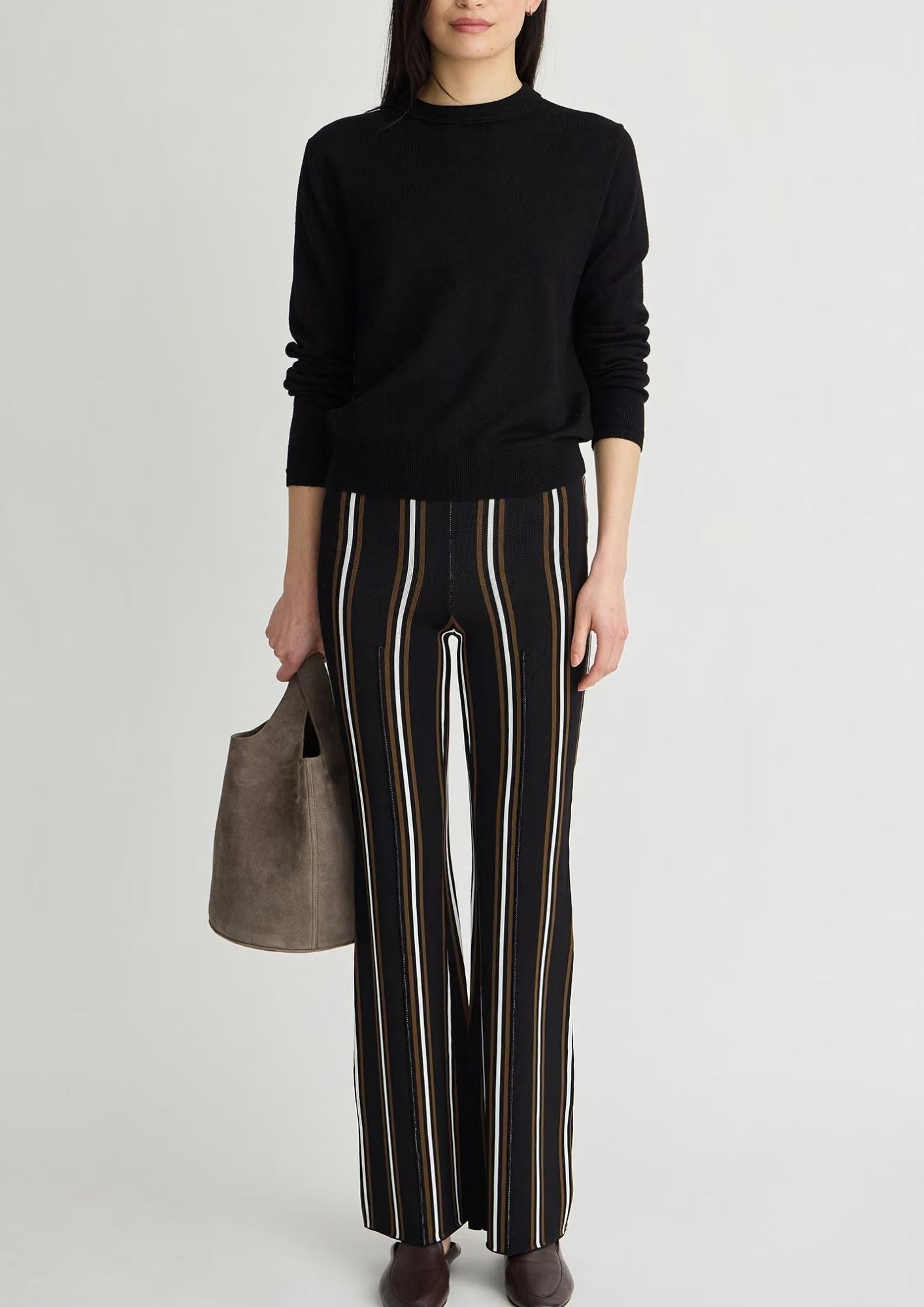 APIECE APART Long Rene Pull On Pant - Stripe