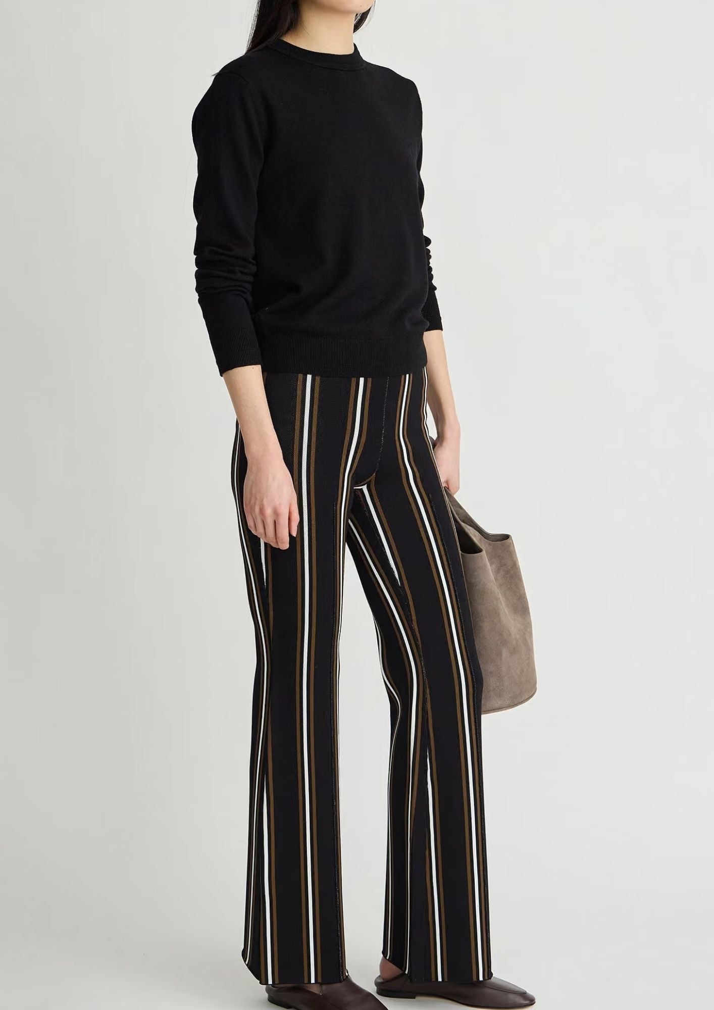 APIECE APART Long Rene Pull On Pant - Stripe