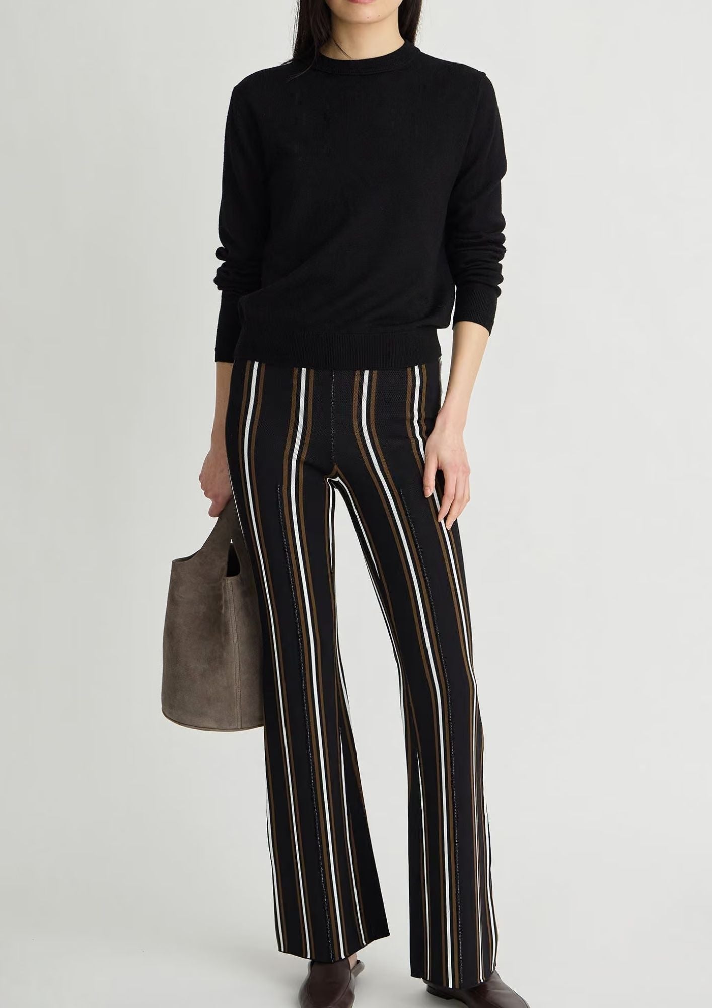 APIECE APART Long Rene Pull On Pant - Stripe