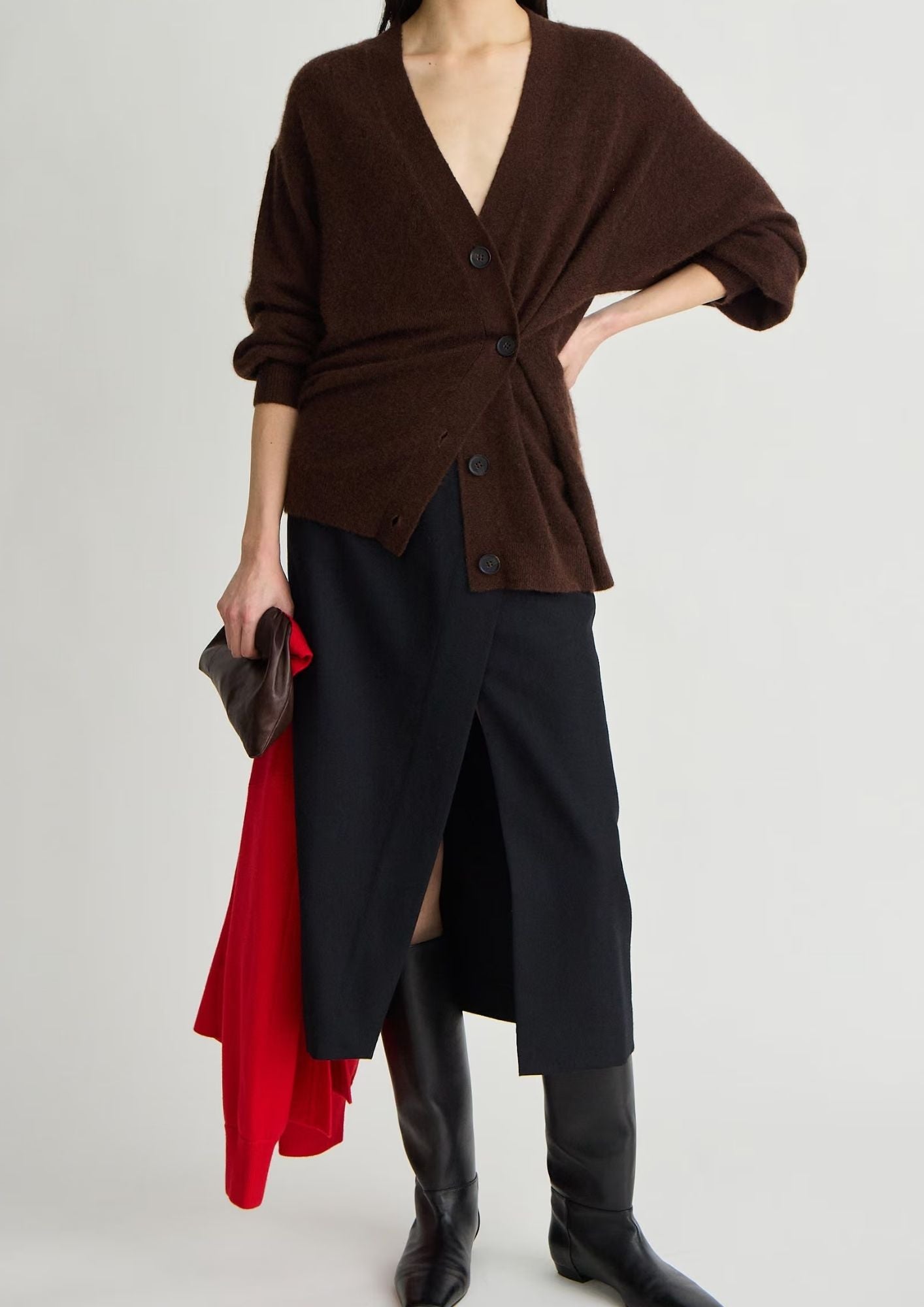 APIECE APART Origami Skirt - Black