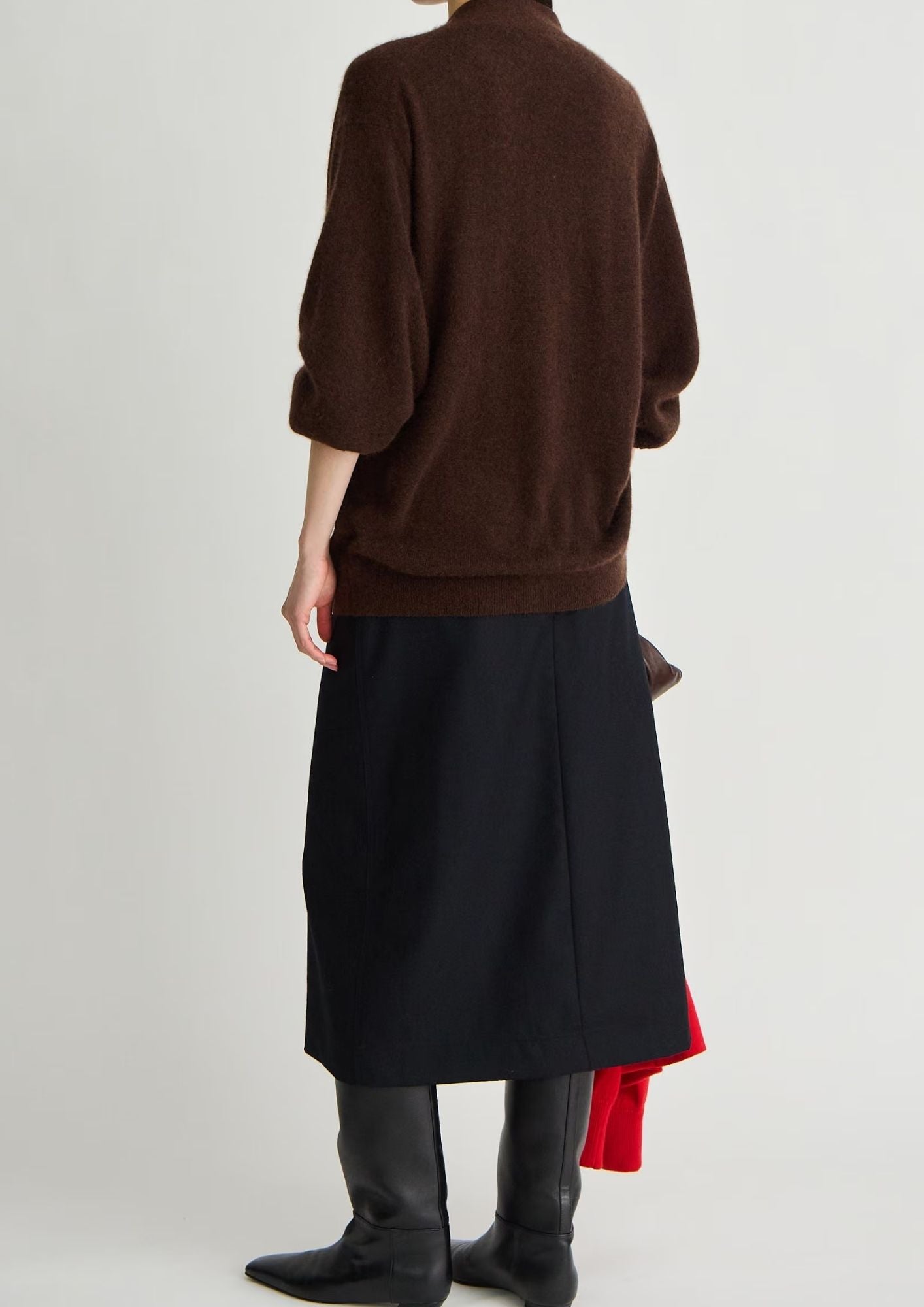 APIECE APART Origami Skirt - Black