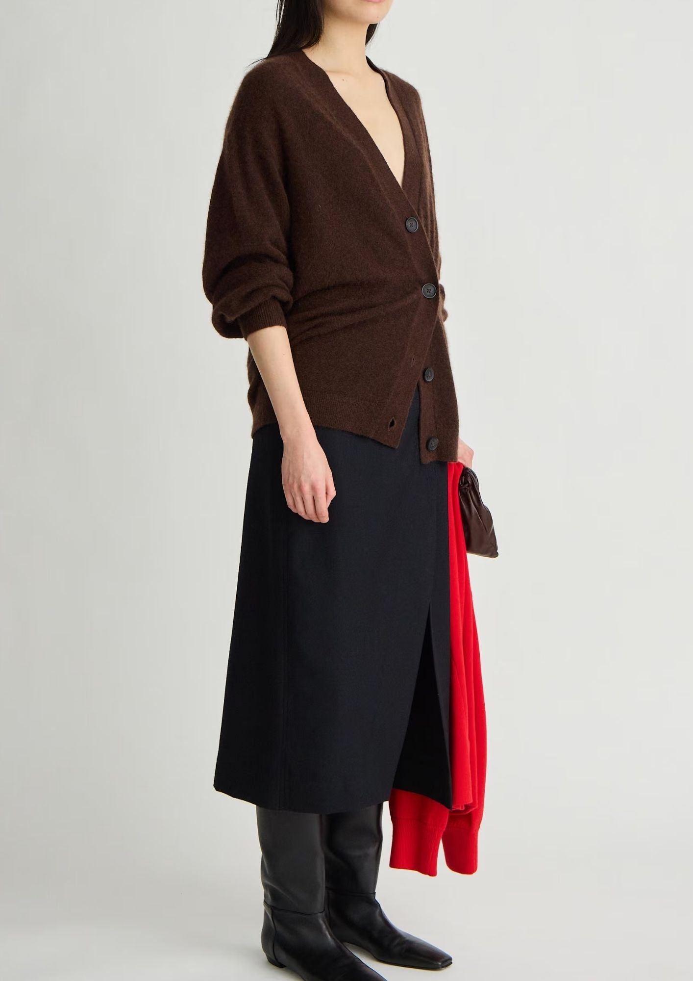 APIECE APART Origami Skirt - Black