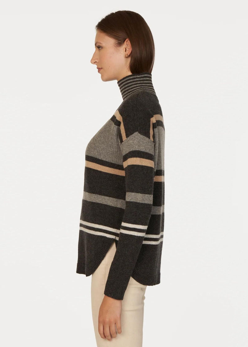 Autumn cashmere clearance striped sweater