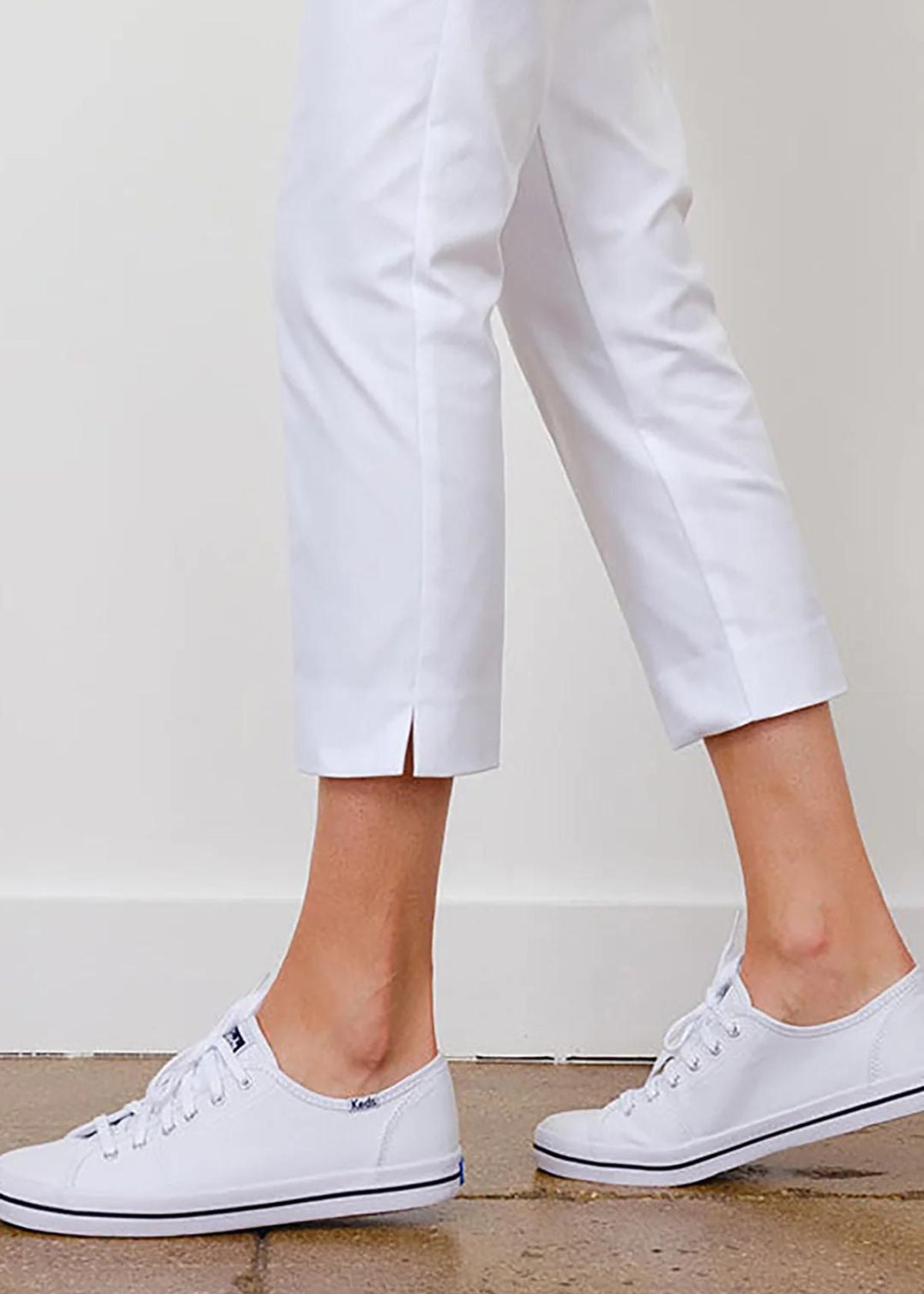 AVENUE MONTAIGNE Brigitte Pant - White