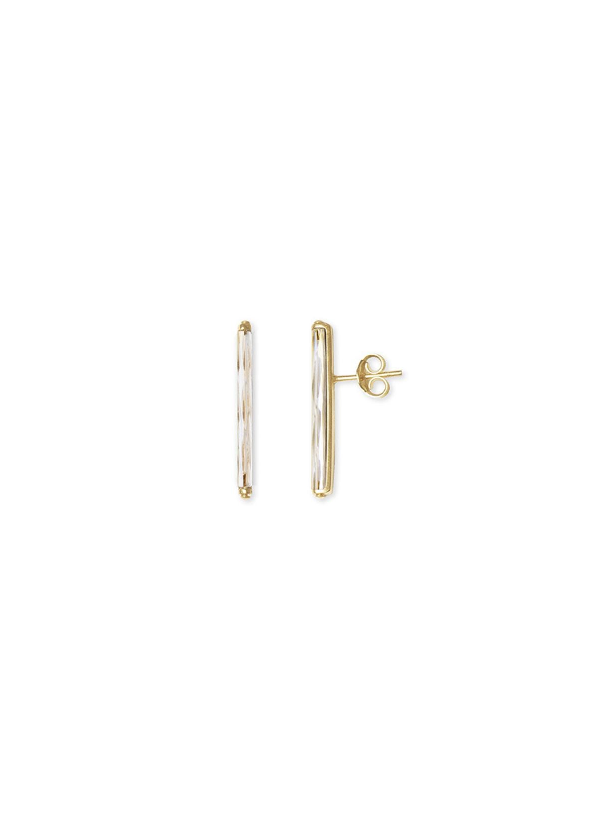 BEATRIZ PALACIOS Iridescent Short Earring