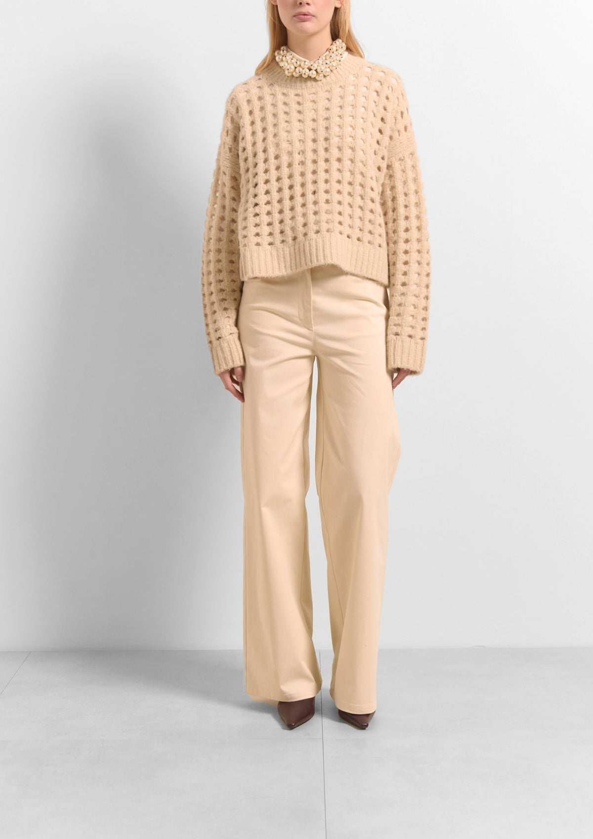BEATRICE B. Network Sweater - Off White