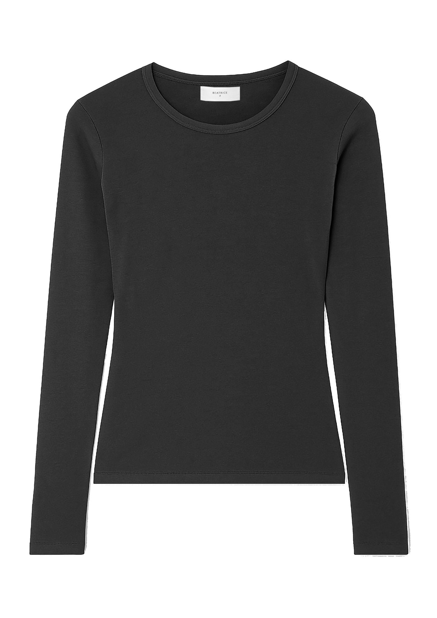 BEATRICE B. Jersey Crew Tee - Smoked Iron