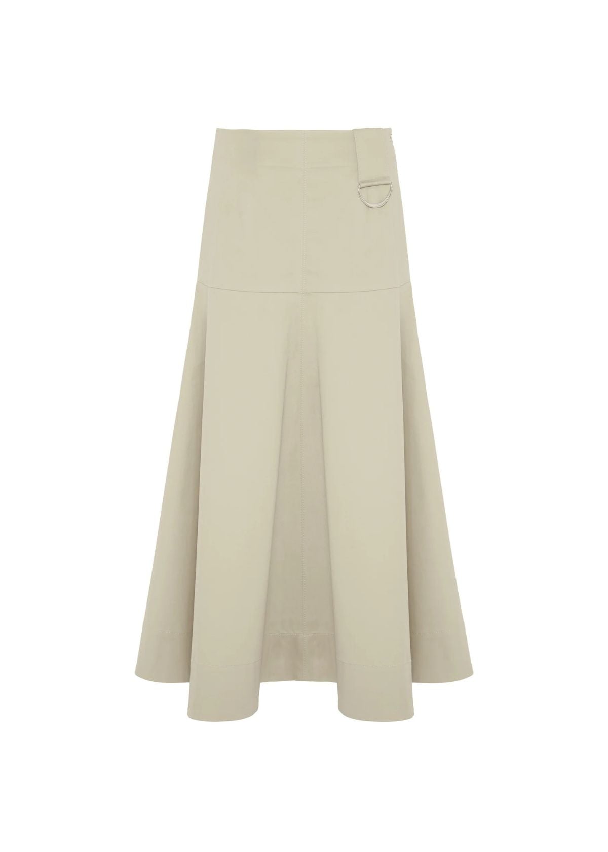 BEATRICE B. Midi Skirt with Ring Detail - Sponge