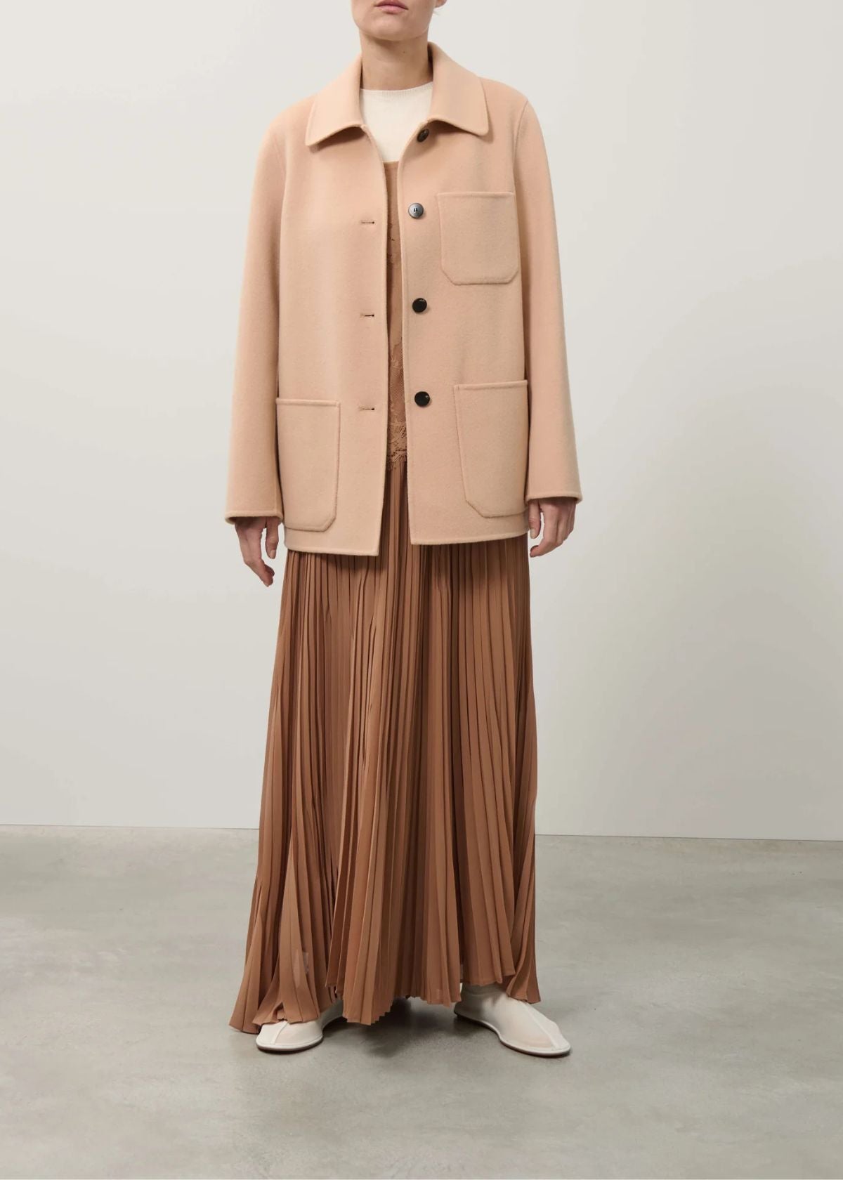 BEATRICE B. Double Shirt Jacket - Candied Ginger
