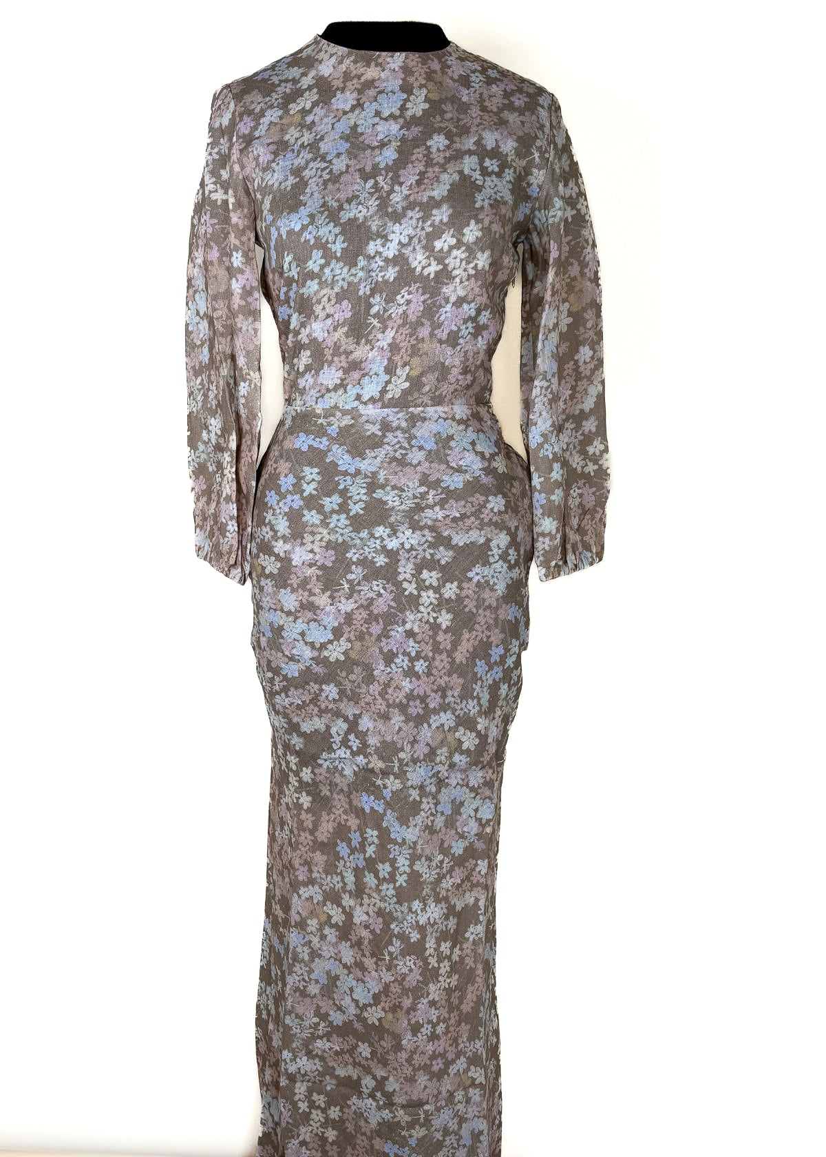BERNADETTE Berna Jasmine Print Dress - Mocha