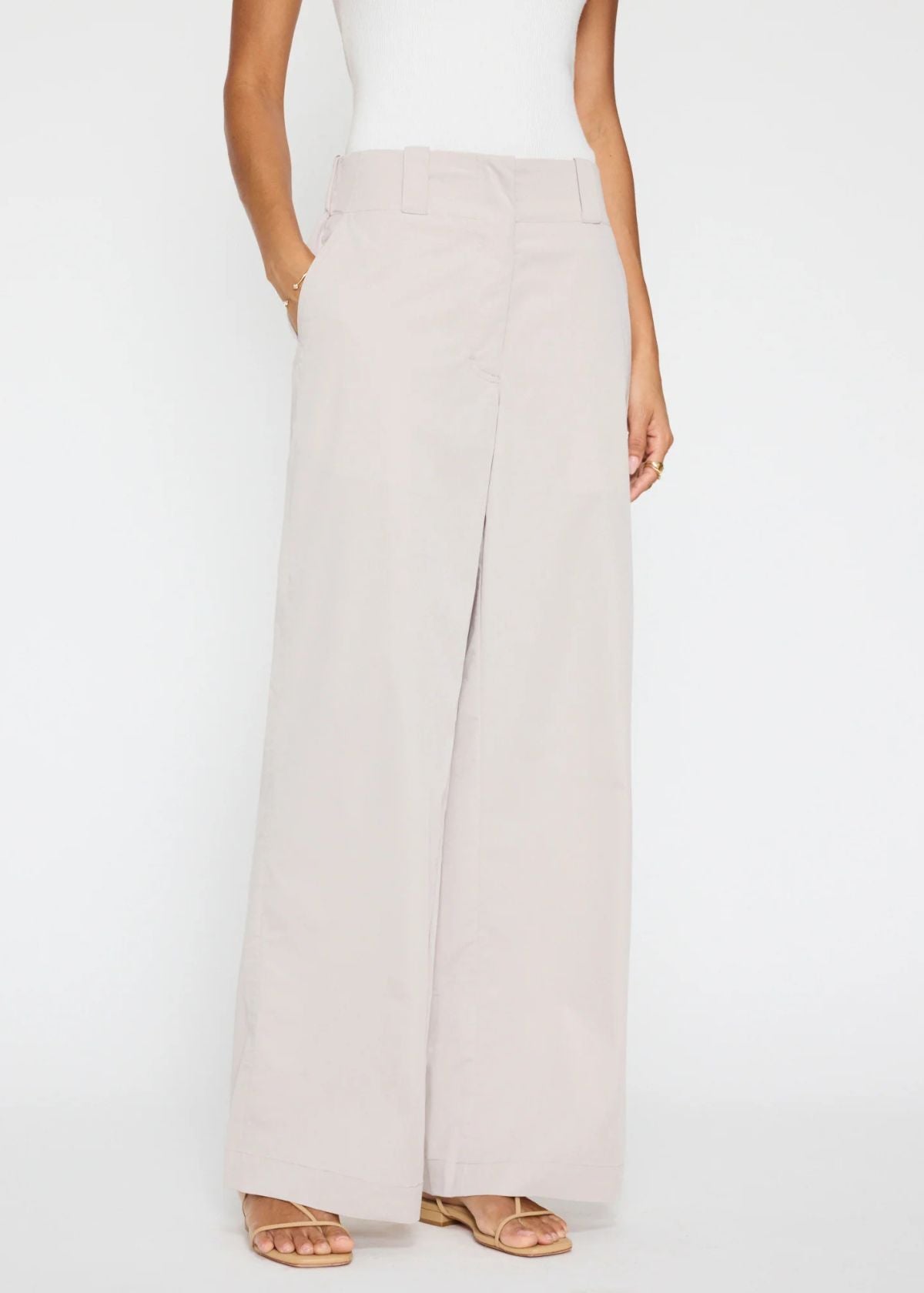 BROCHU WALKER Alida Pant - Silver Grey