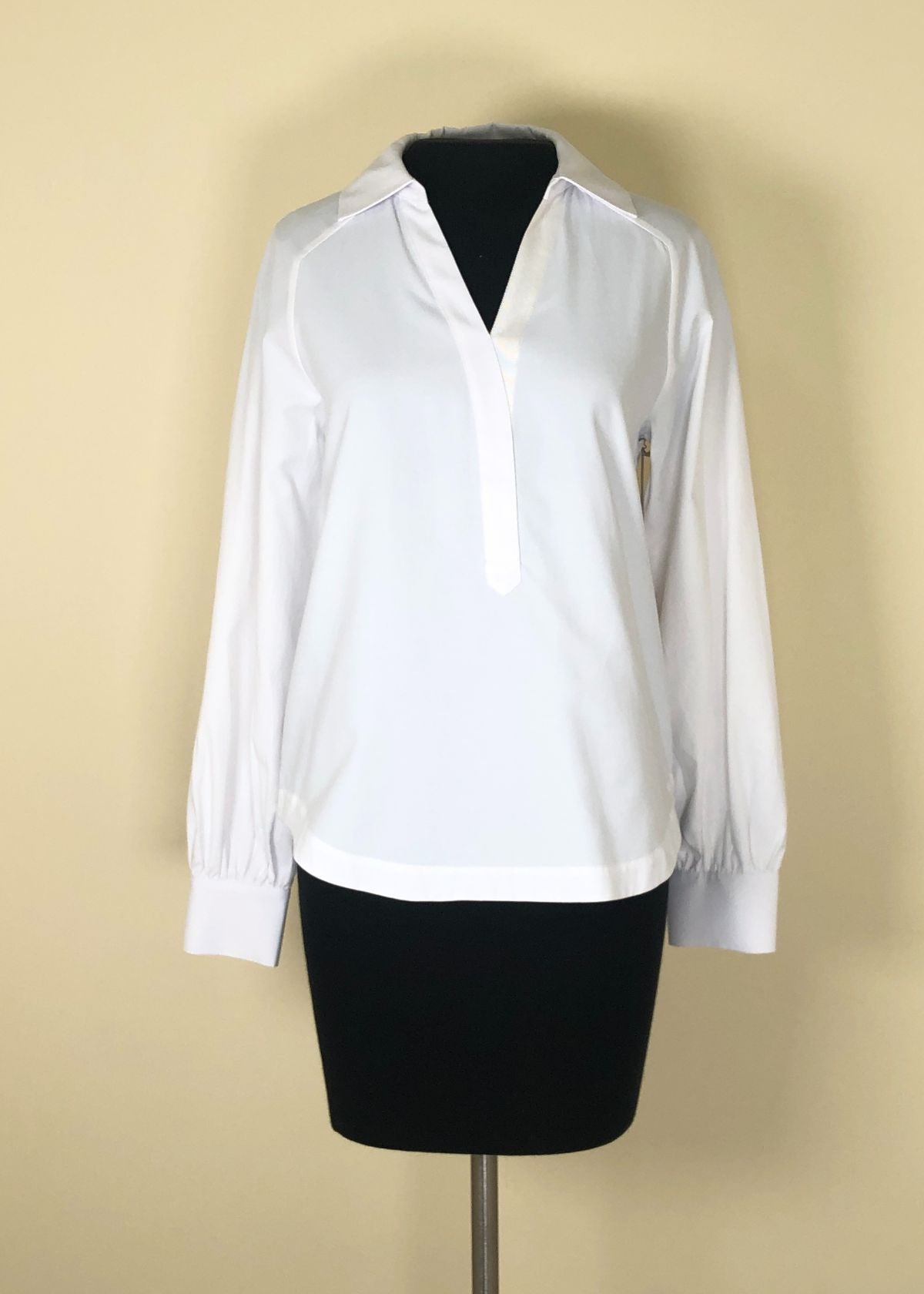 BROCHU WALKER Emilia Top - Salt White