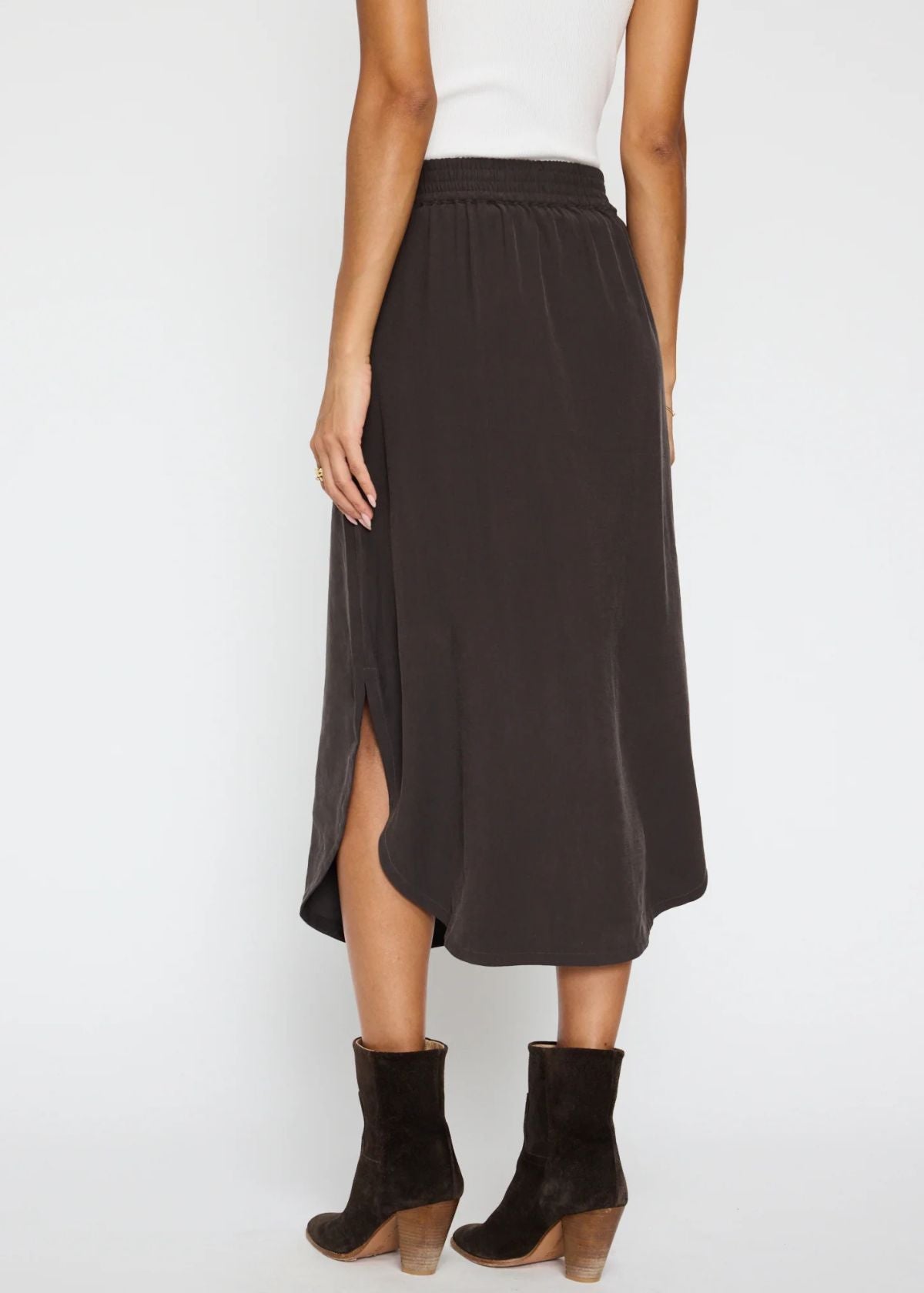 BROCHU WALKER Cabas Skirt - Licorice