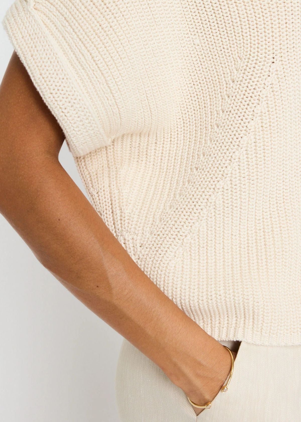 BROCHU WALKER Dree Sweater - Almond