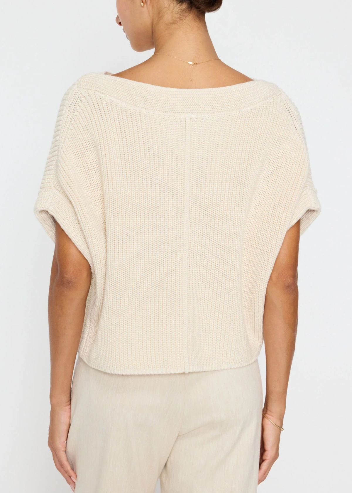 BROCHU WALKER Dree Sweater - Almond