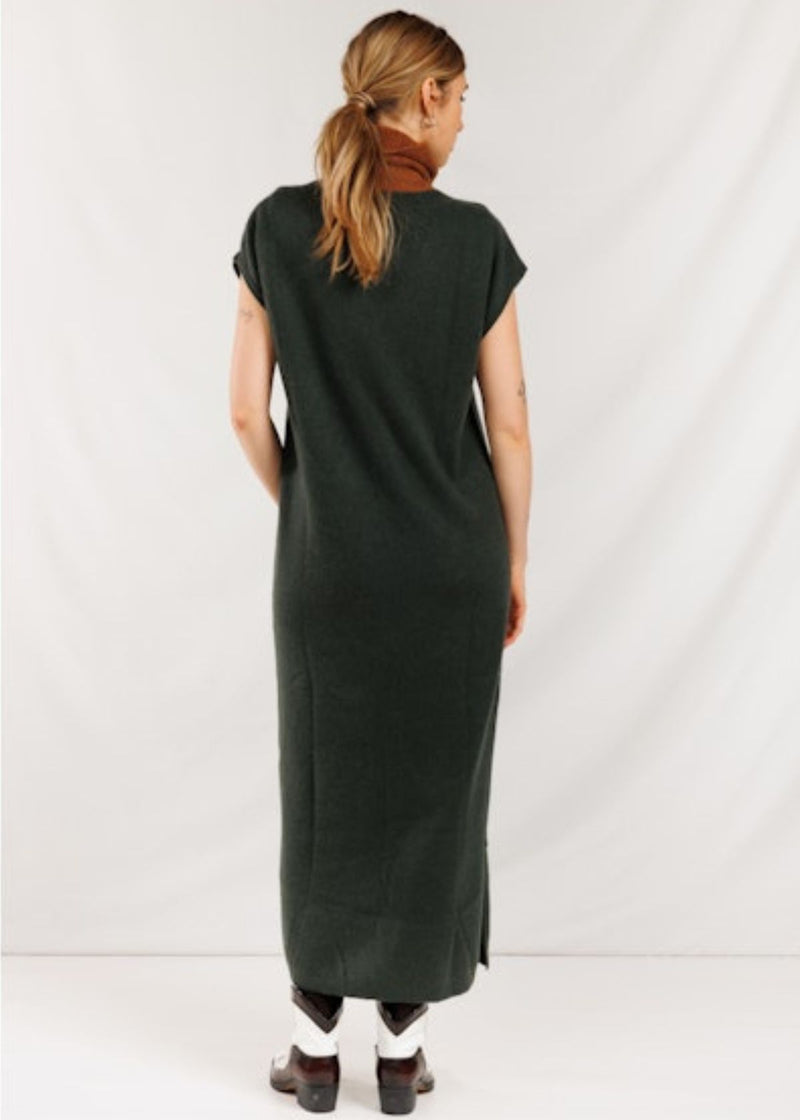 CRUSH. Olivia Maxi Dress - Army Green