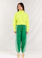 CRUSH. Changi Roll Neck Sweater - Pineapple
