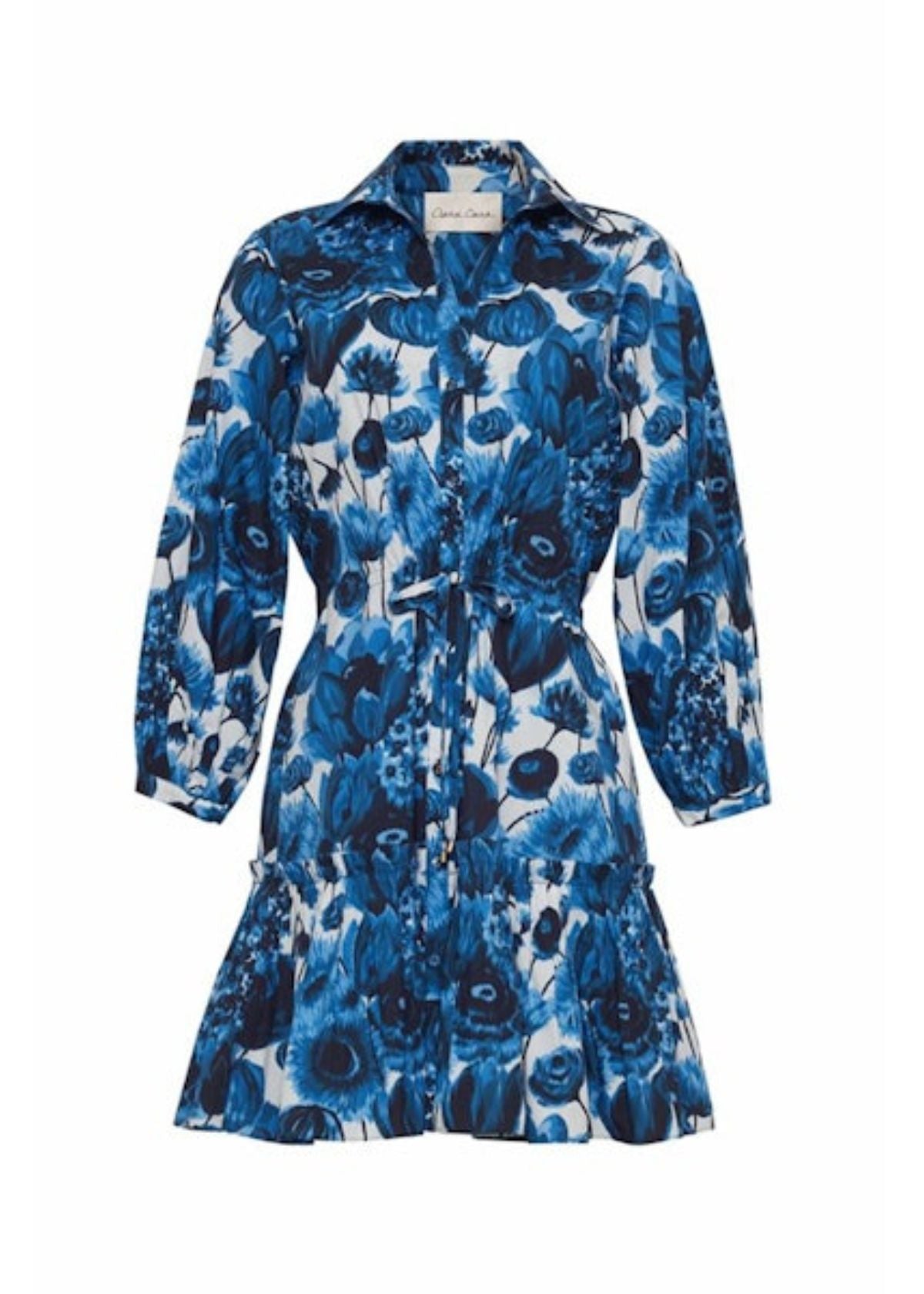 CARA CARA Robin Mini Dress - Flora Grove Blue