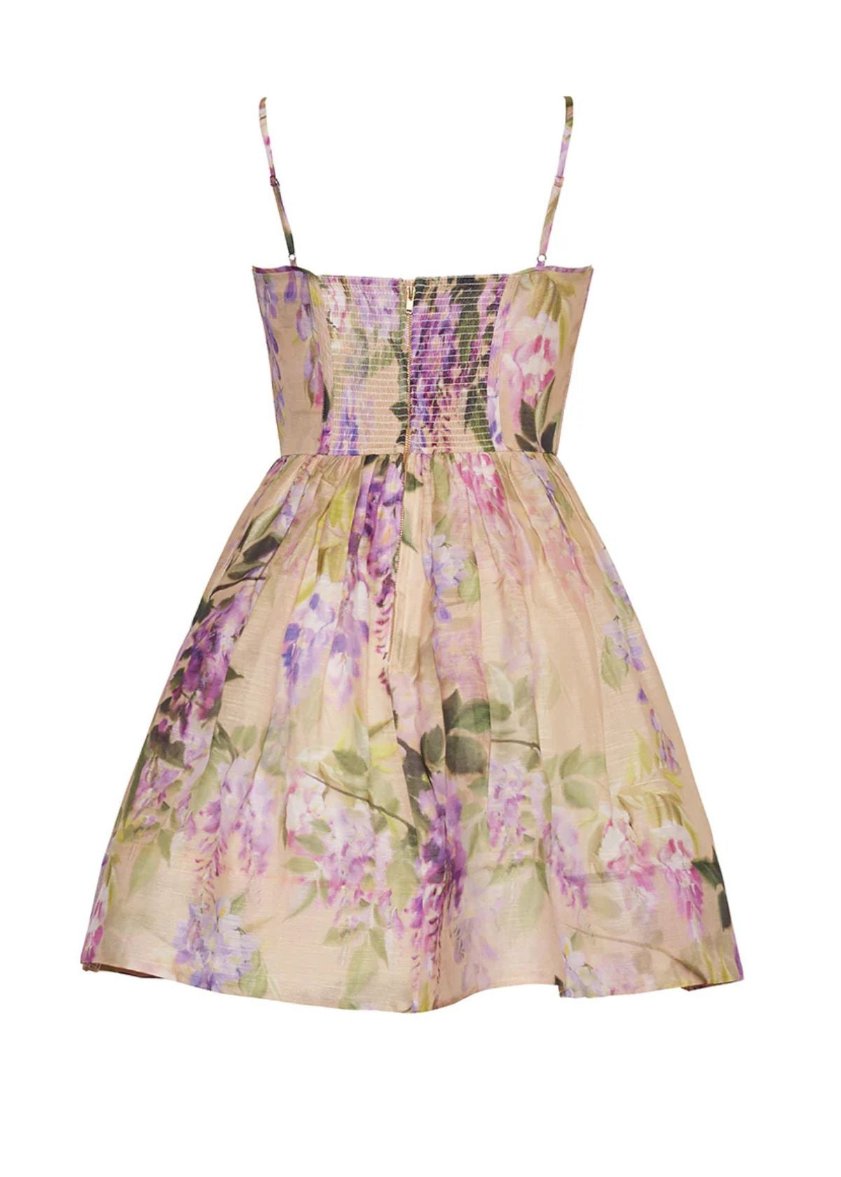 CARA CARA Alba Mini Dress - Wisteria Giner Root