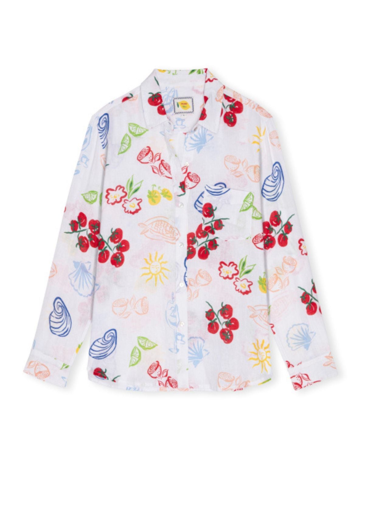 RAILS Charli Shirt - White Antipasti