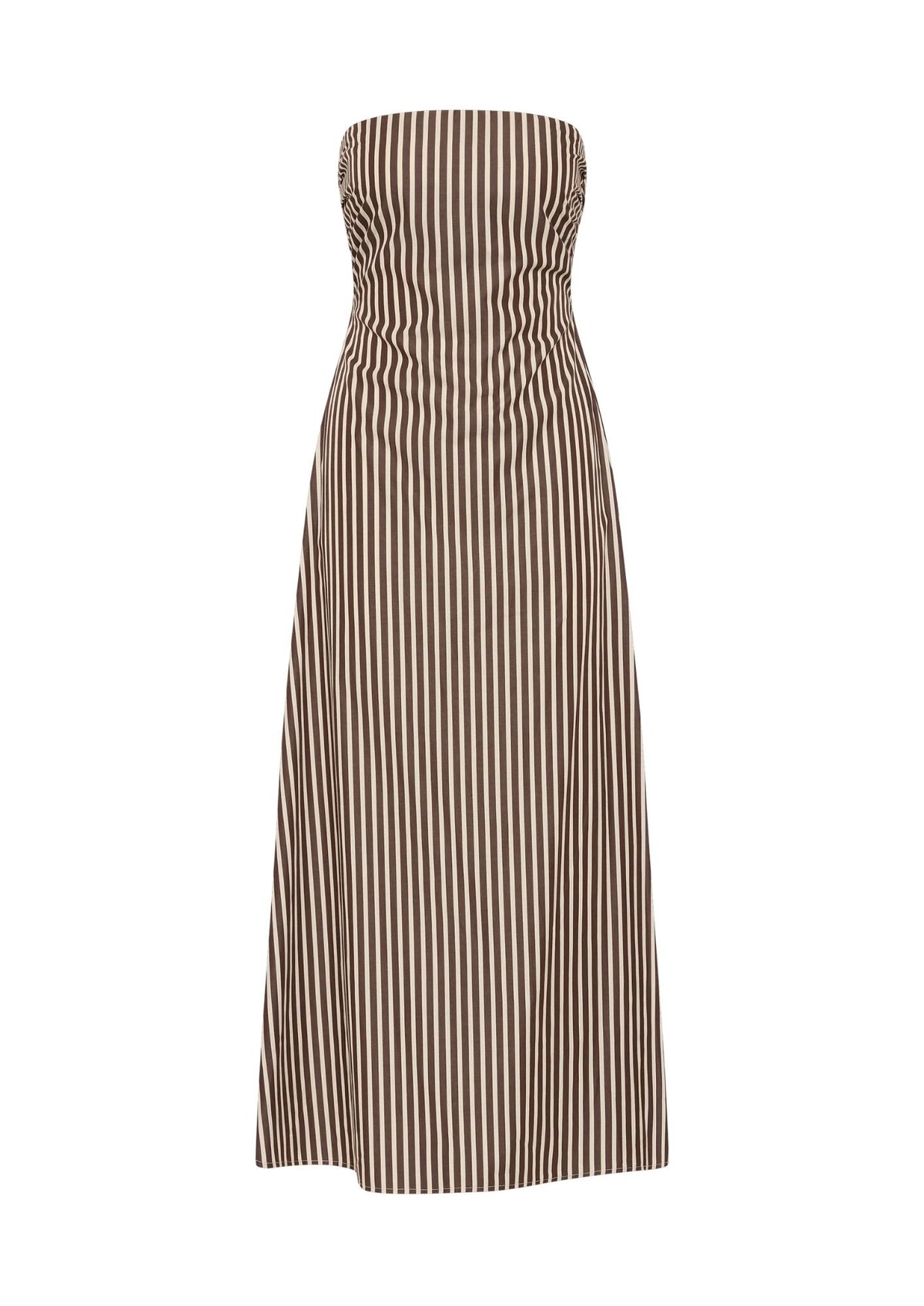 FAITHFULL THE BRAND Casimiro Midi Dress - Rita Stripe Port
