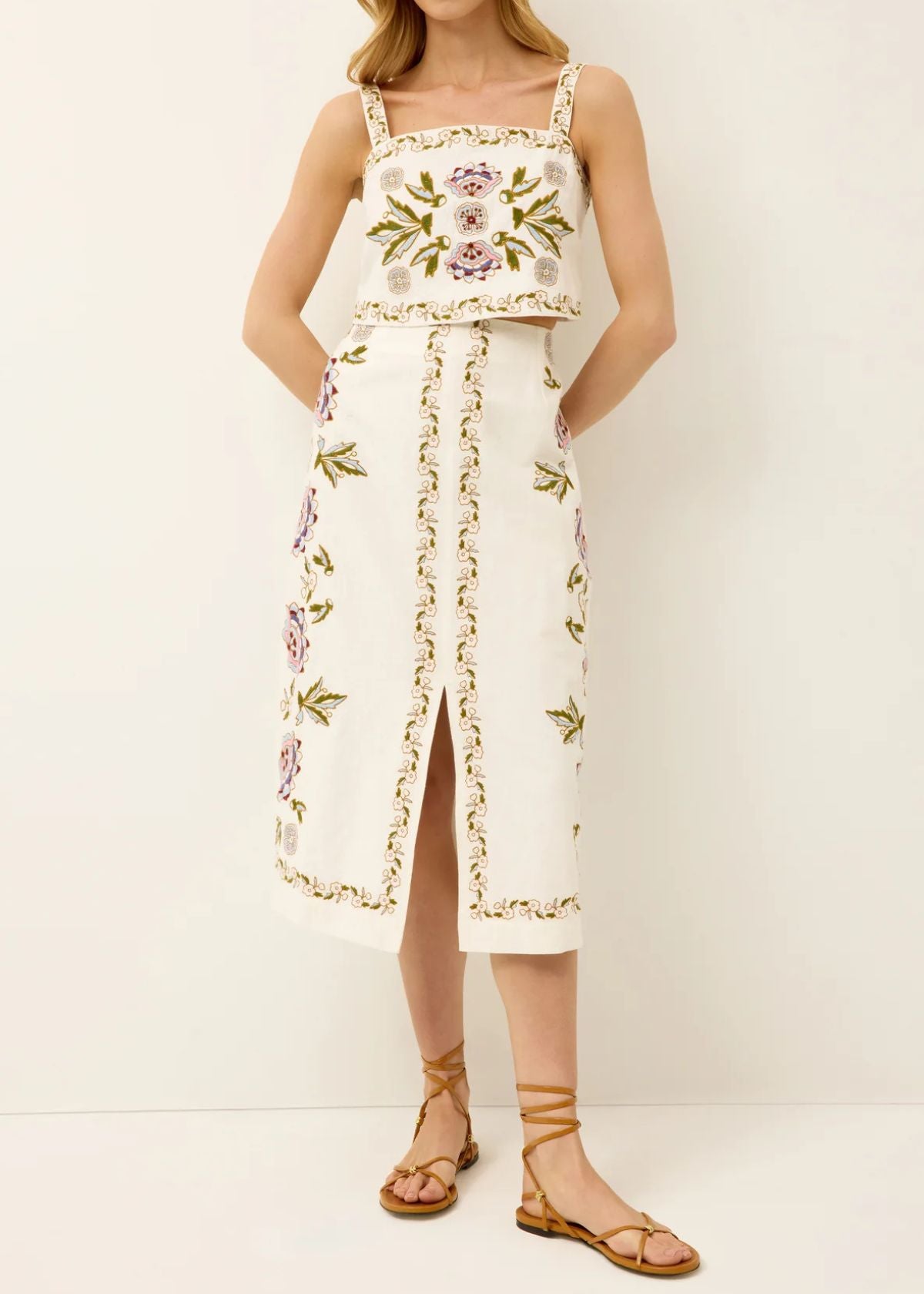 Marie Oliver Meara Skirt - Secret Garden