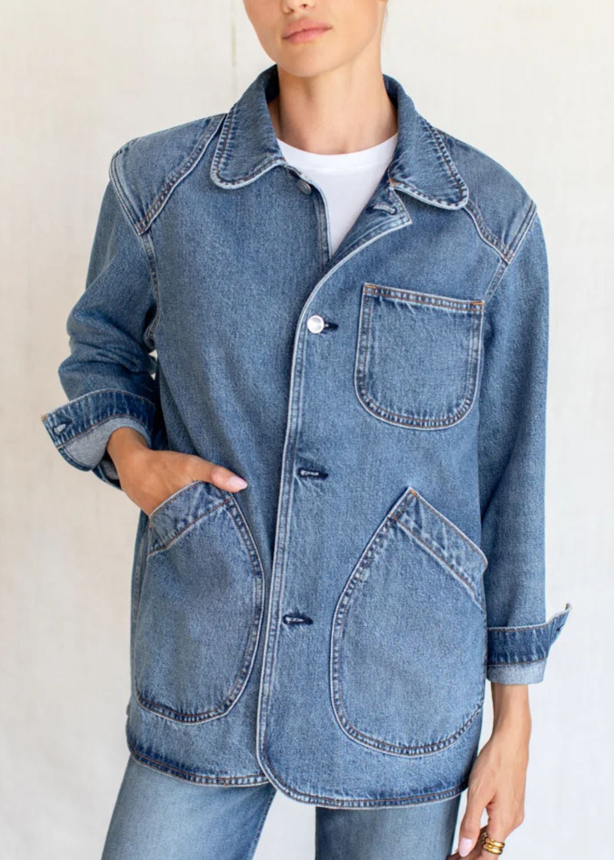 Emerson Fry Cabin Jacket - Stonewash