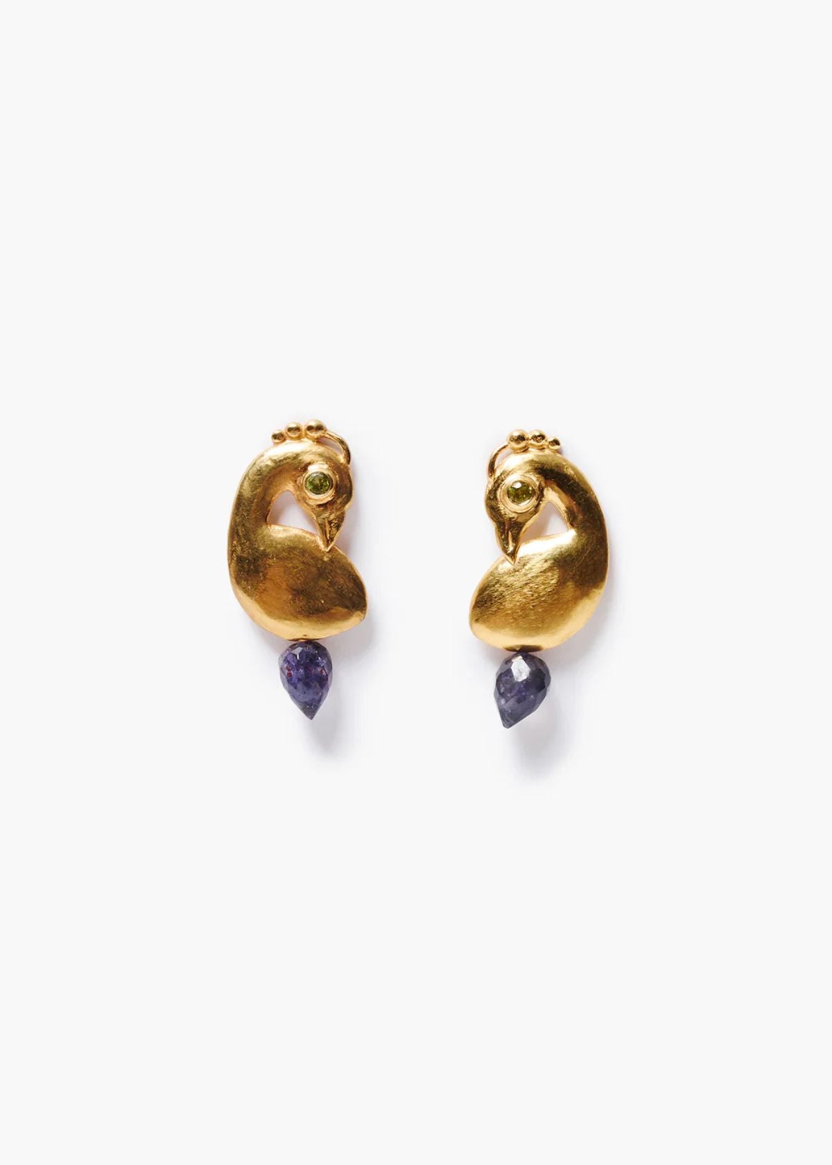 CHAN LUU Peacock Earring - Iolite