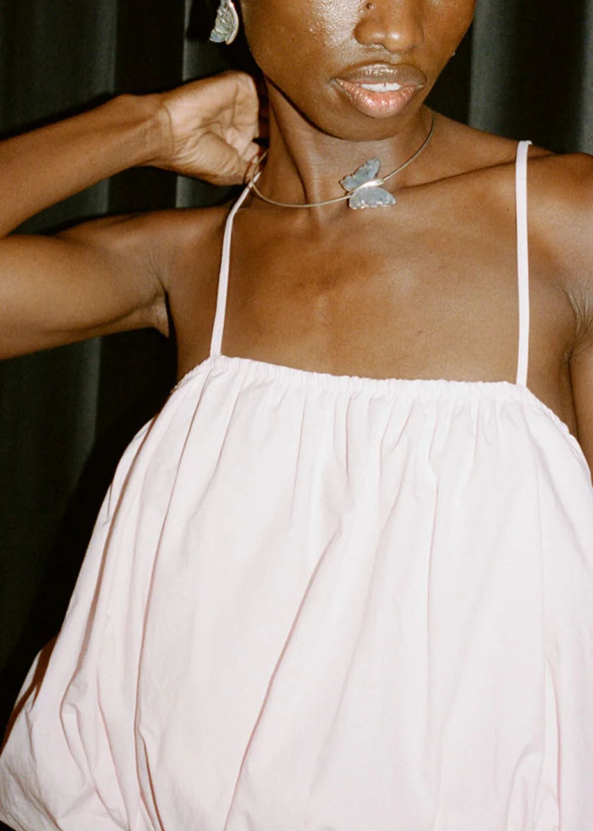 CHAN LUU Butterfly Earring - Labradorite