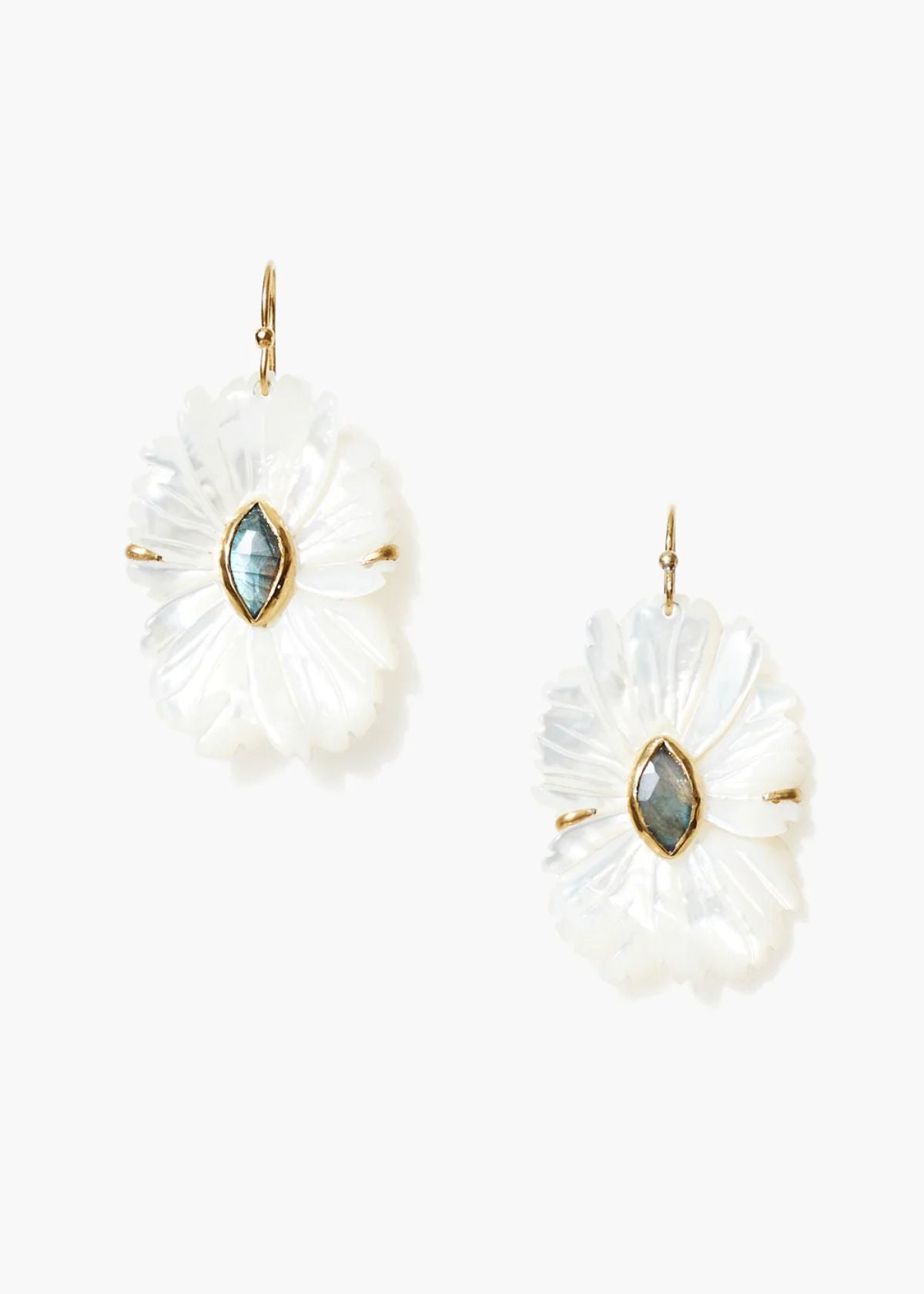 CHAN LUU Magnolia Earring - White Mop