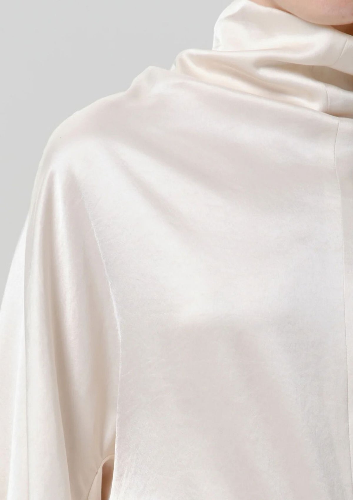 CITIZENS OF HUMANITY Ilaria Draped Top - Cream
