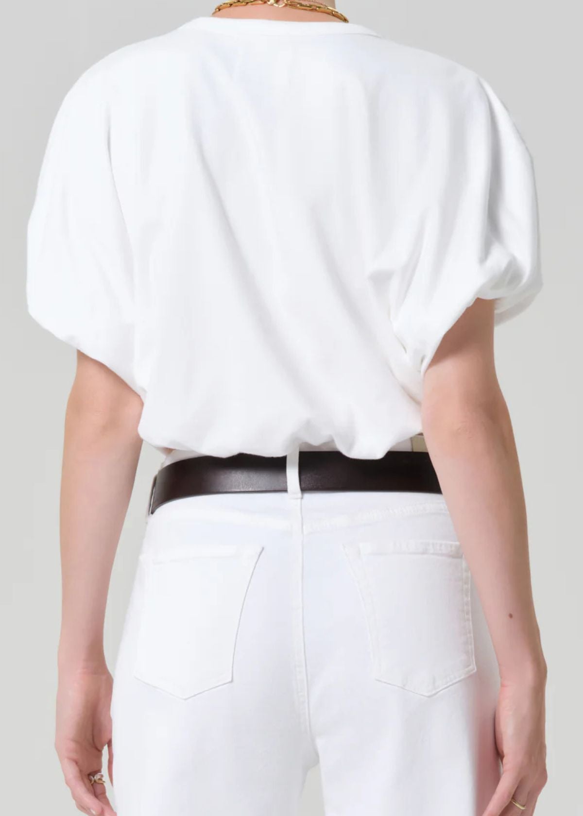 Citizens of Humanity Gia Bubble Tee - Soft White