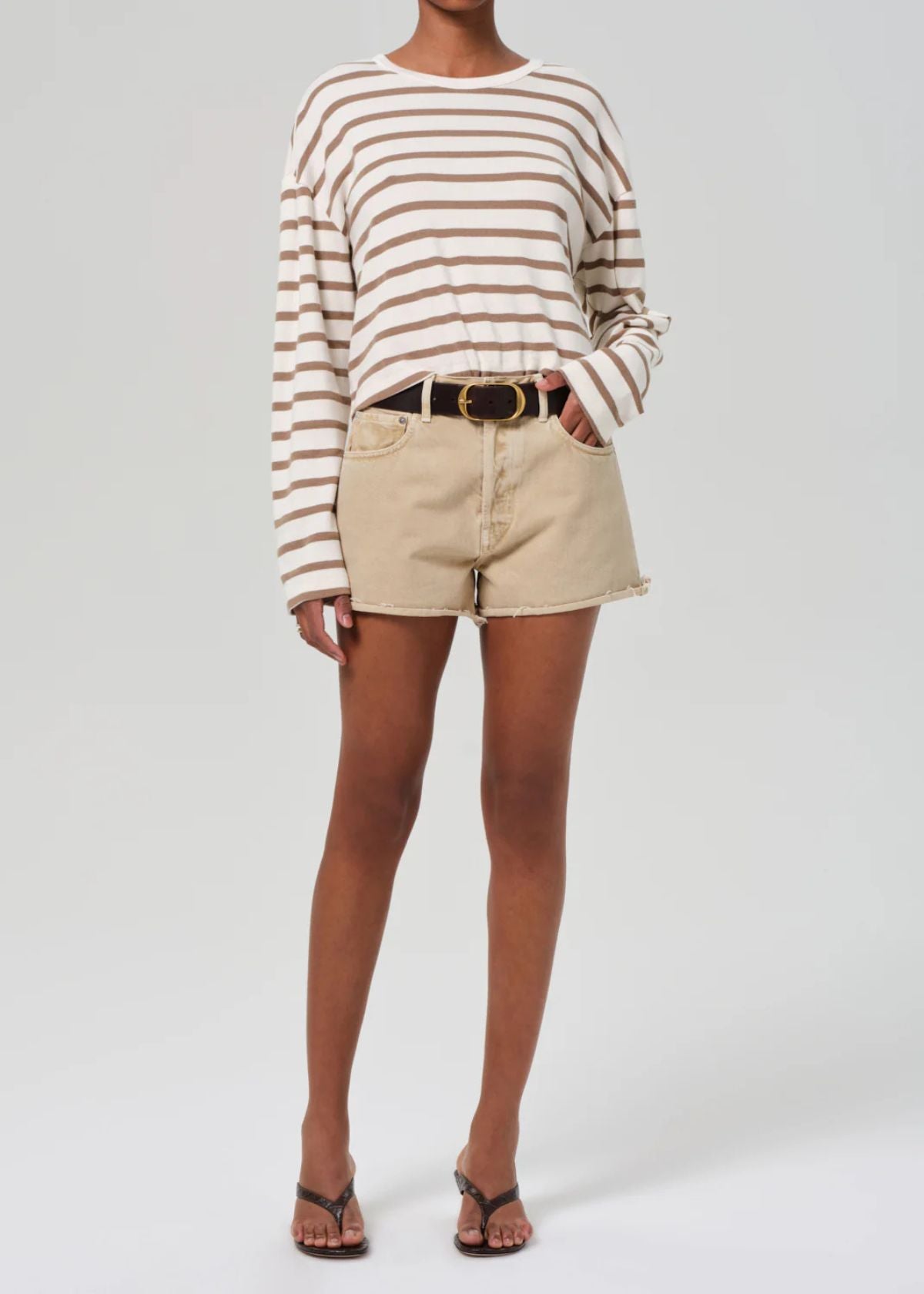 CITIZENS OF HUMANITY Marlow Vintage Short - Hempseed