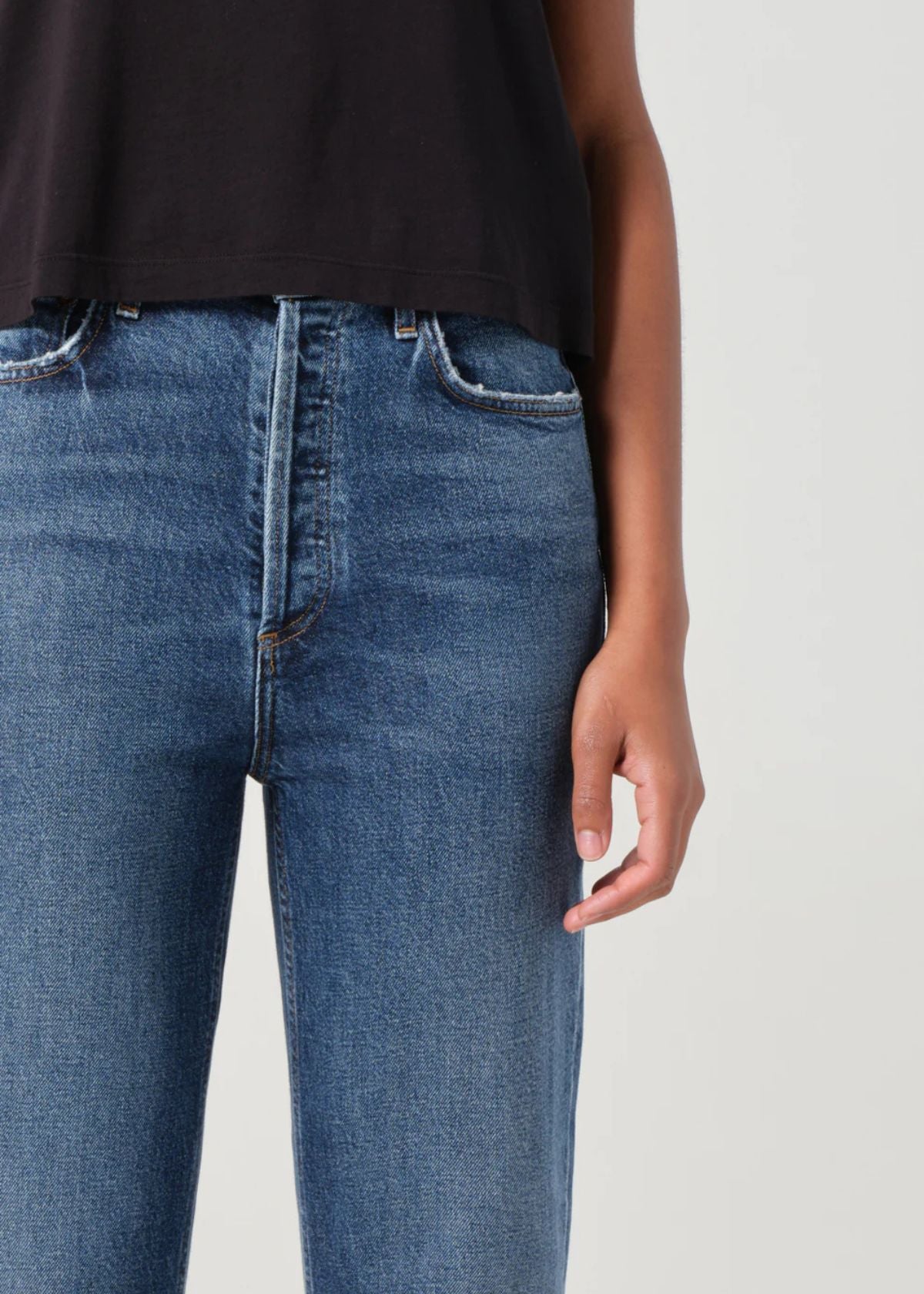 AGOLDE 90's Pinch Waist Crop Jean - Solace