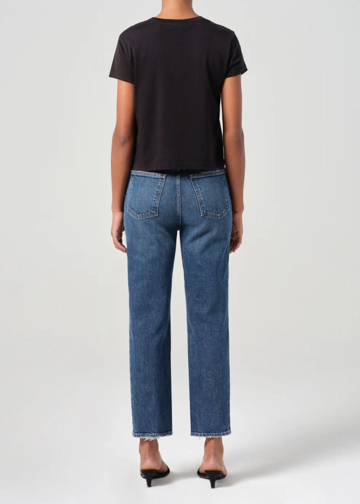 AGOLDE 90's Pinch Waist Crop Jean - Solace