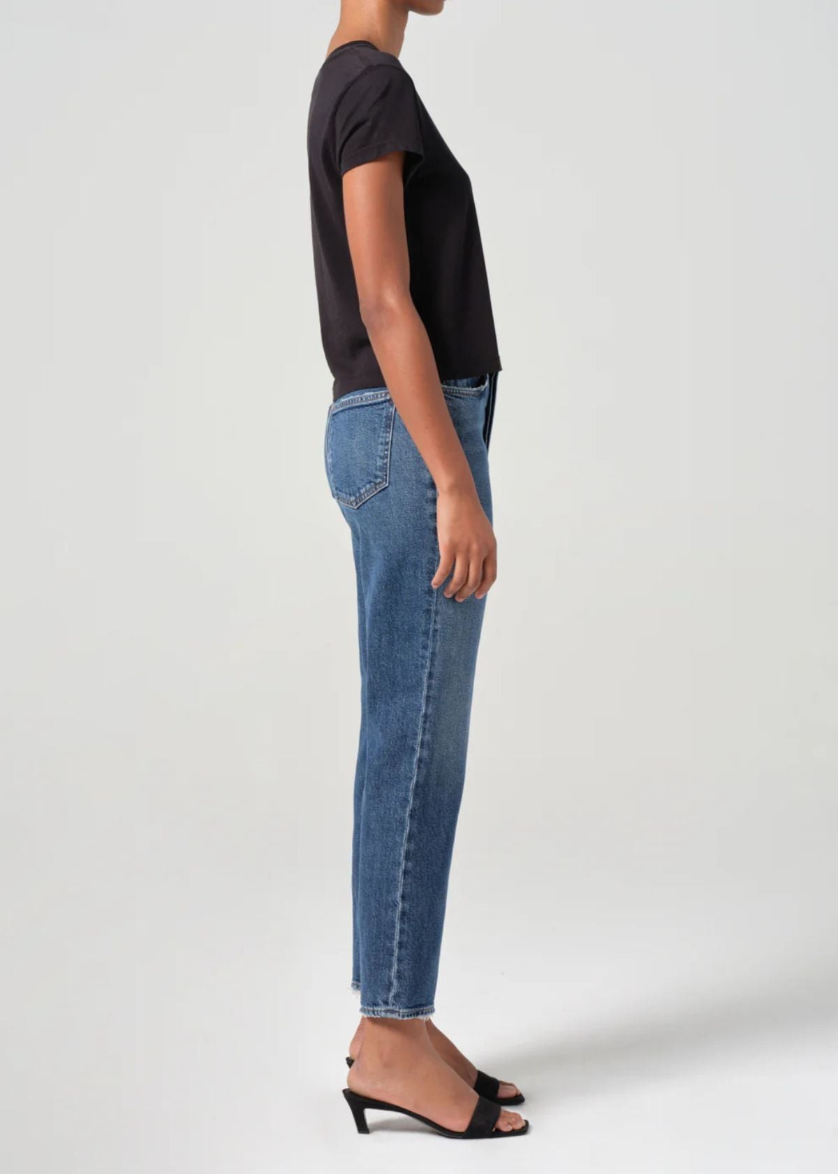 AGOLDE 90's Pinch Waist Crop Jean - Solace