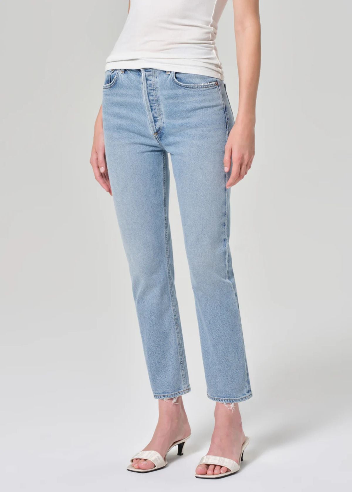 AGOLDE Riley Crop Jean - Formula