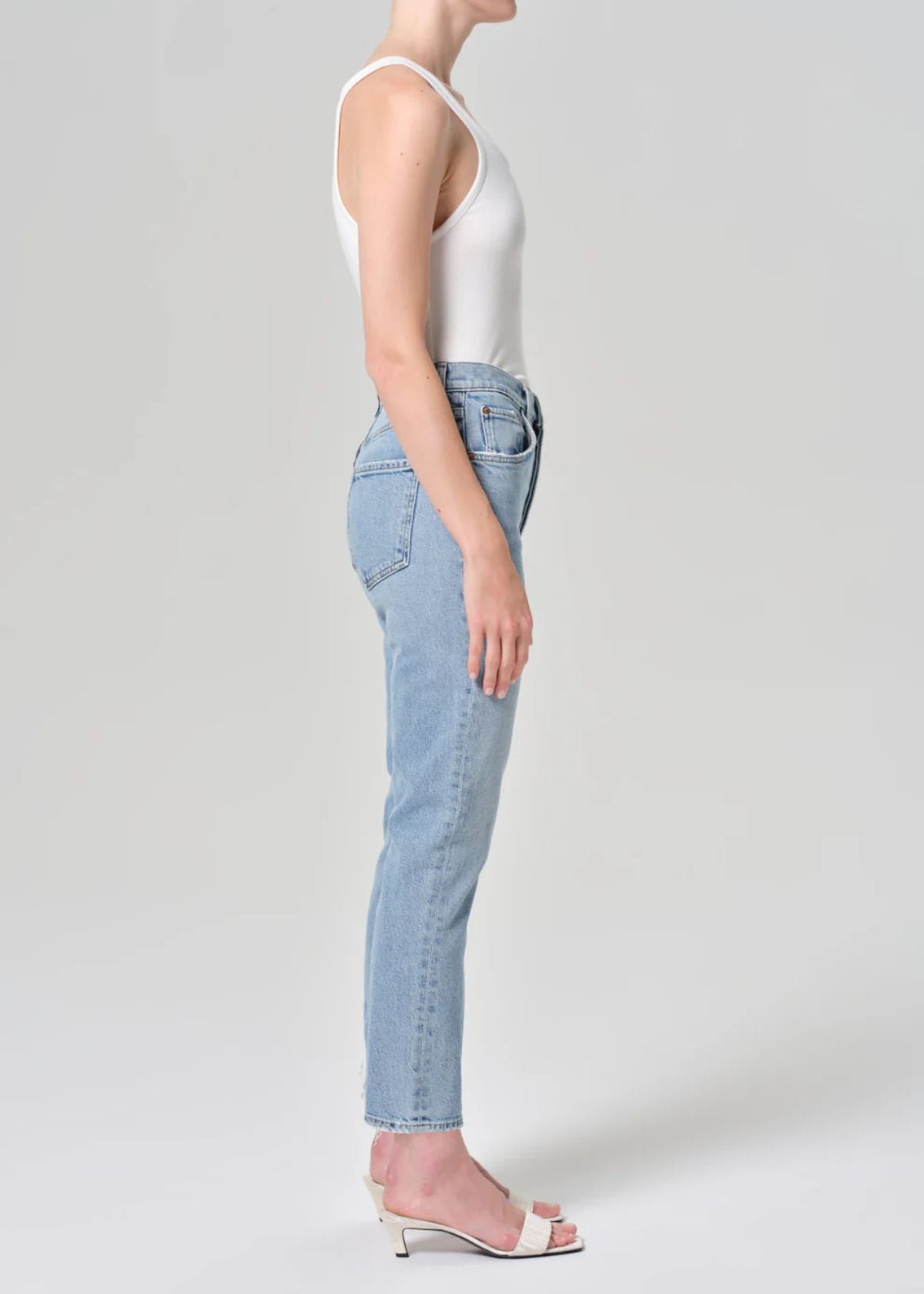 AGOLDE Riley Crop Jean - Formula