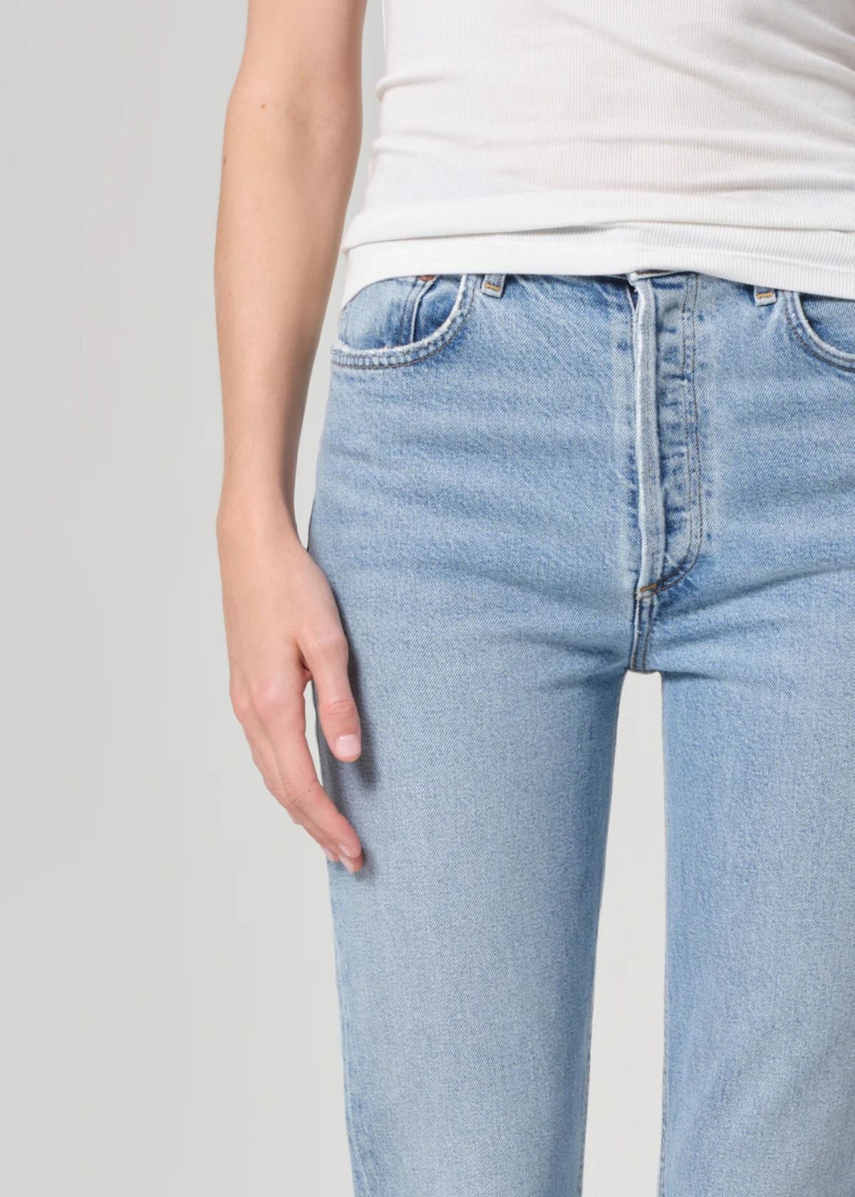 AGOLDE Riley Crop Jean - Formula