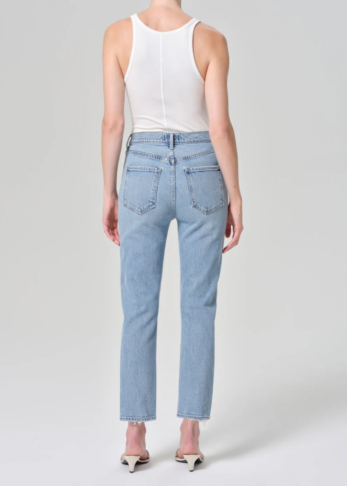 AGOLDE Riley Crop Jean - Formula