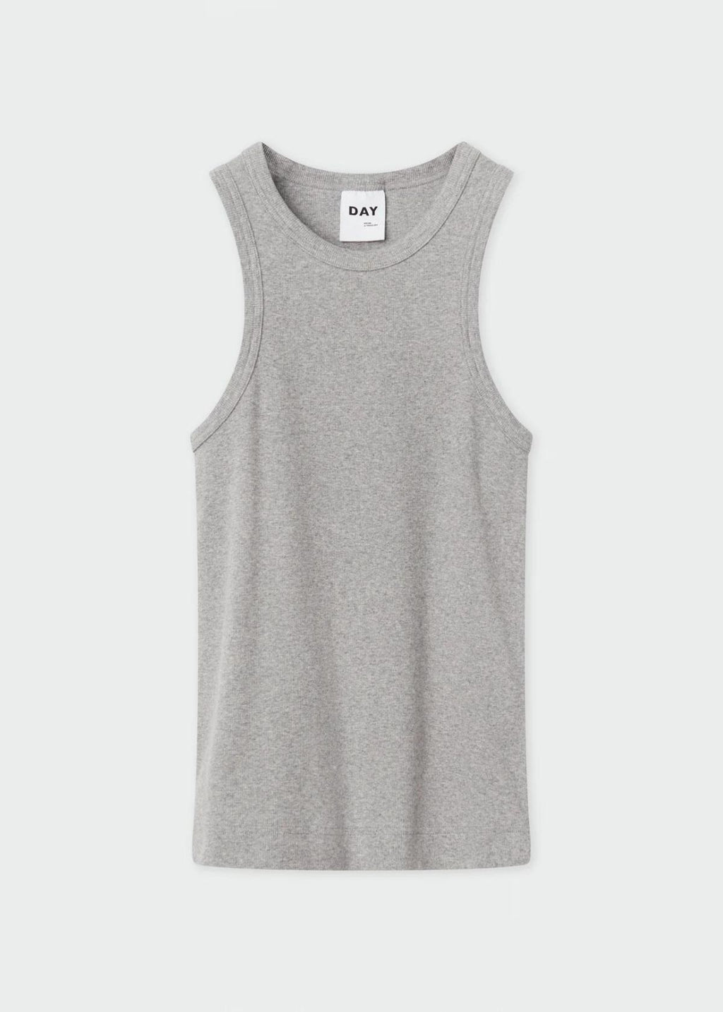 DAY Alisson Classic Rib Tank Top - Grey – Carriage House