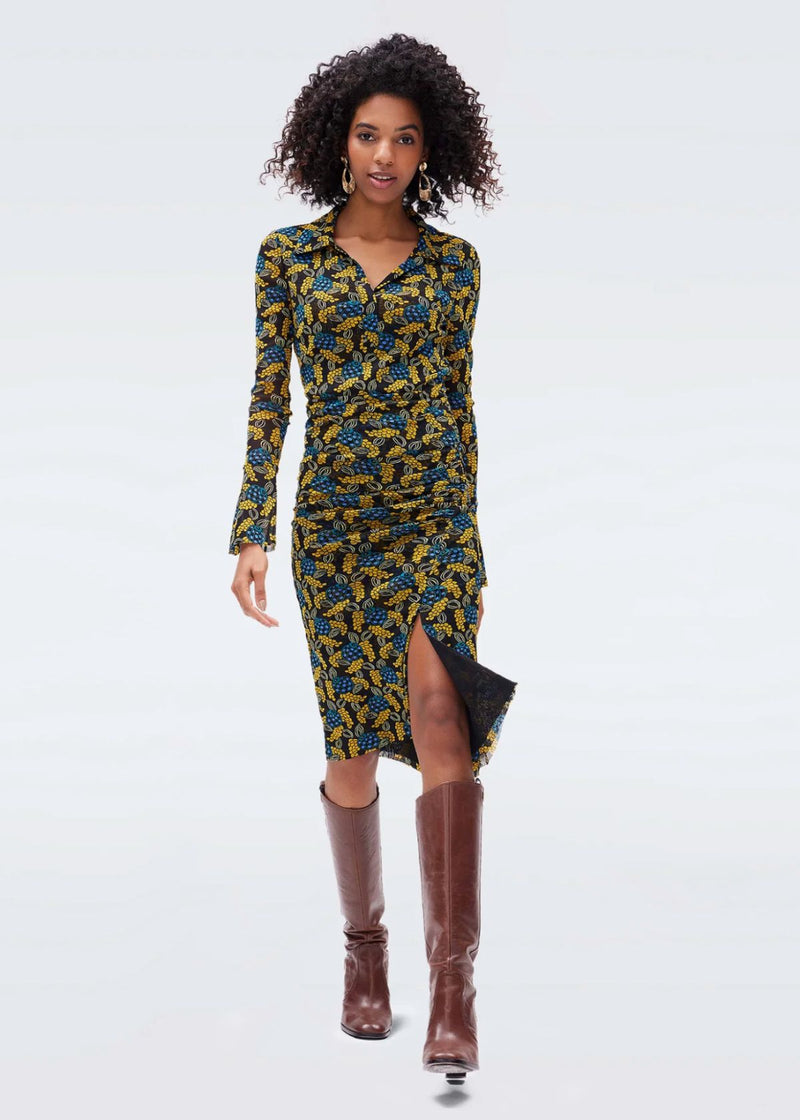DVF Lilly Dress - Autumn Berries Couch