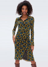 DVF Lilly Dress - Autumn Berries Couch