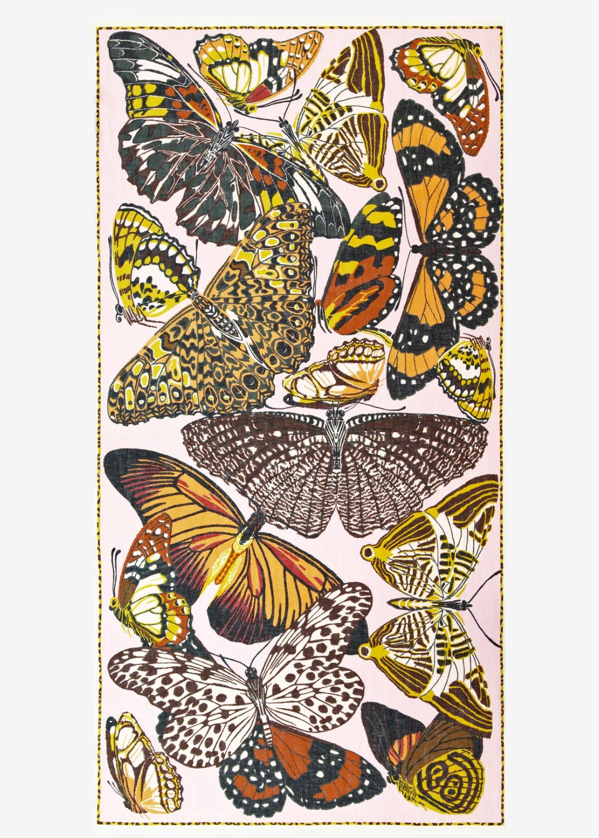 INOUI EDITIONSW Scarf 100 Papillons - Nude