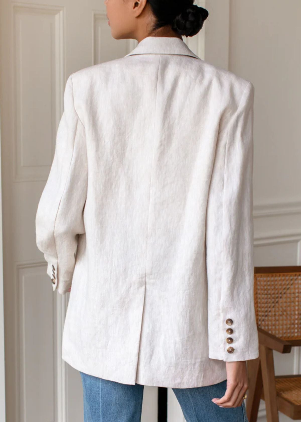 EMERSON FRY Atelier Blazer - Beach Linen