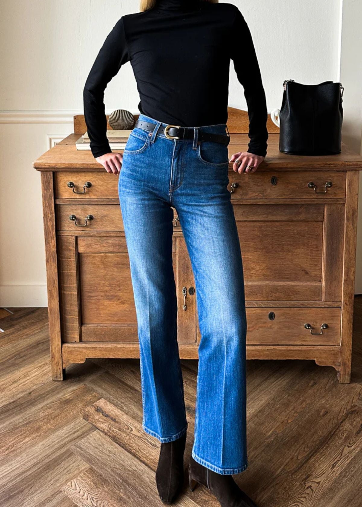 EMERSON FRY Treasure Straight Leg Jean - Open Sky